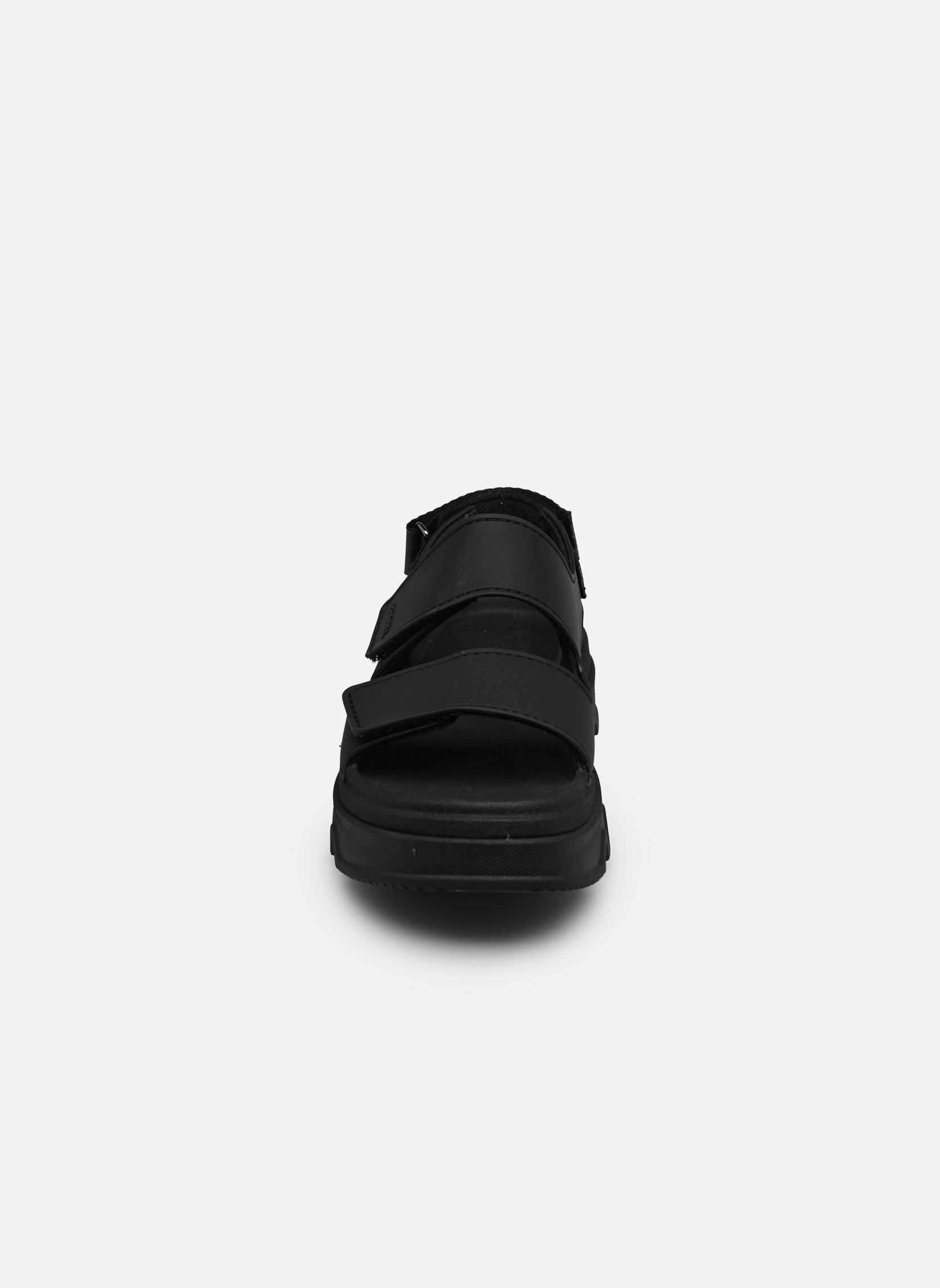 Sandales compensées et plateformes KINETIC SUNCHASE ANKLE STRAP femme noir Sorel Sandales compensées et plateformes KINETIC SUNCHASE ANKLE STRAP femme noir BLACK, SEA SALT