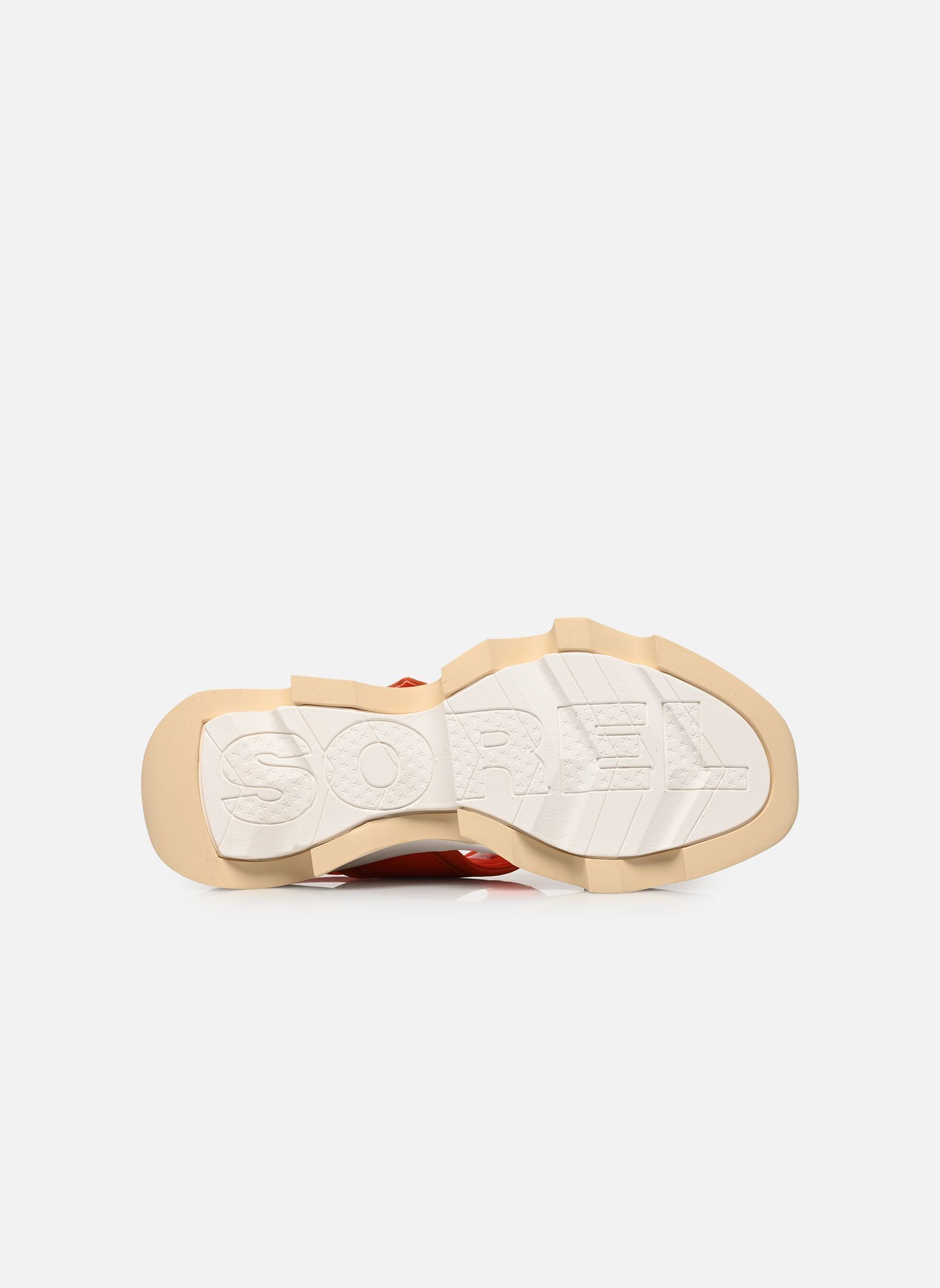 Sandales compensées et plateformes KINETIC IMPACT WEDGE femme orange Sorel Sandales compensées et plateformes KINETIC IMPACT WEDGE femme orange Crimson Fire, Honey White