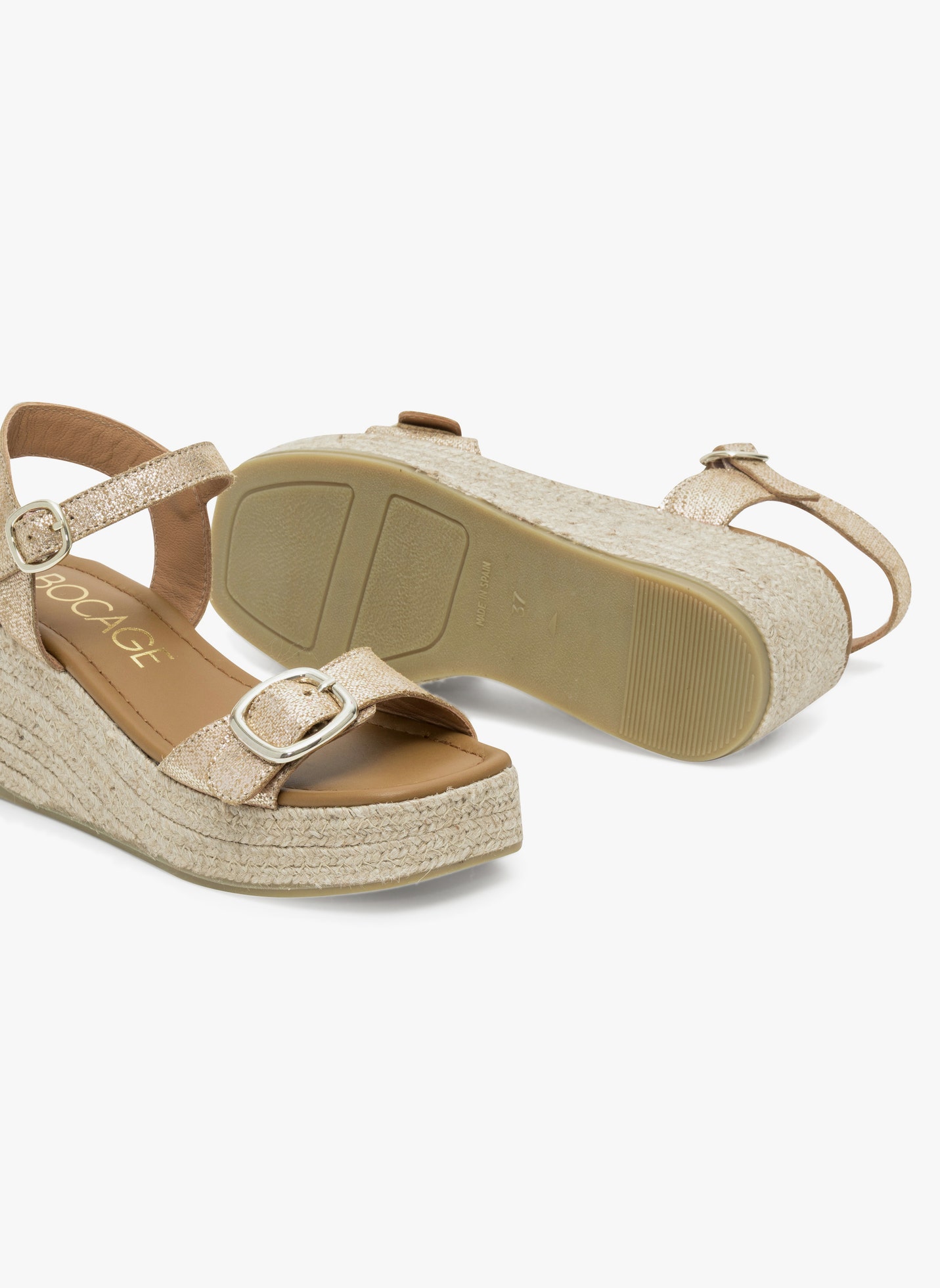 CHATTAWAK Femme 18HMAELLEMULTI38 Sandale à Talon, Multi, 38 EU