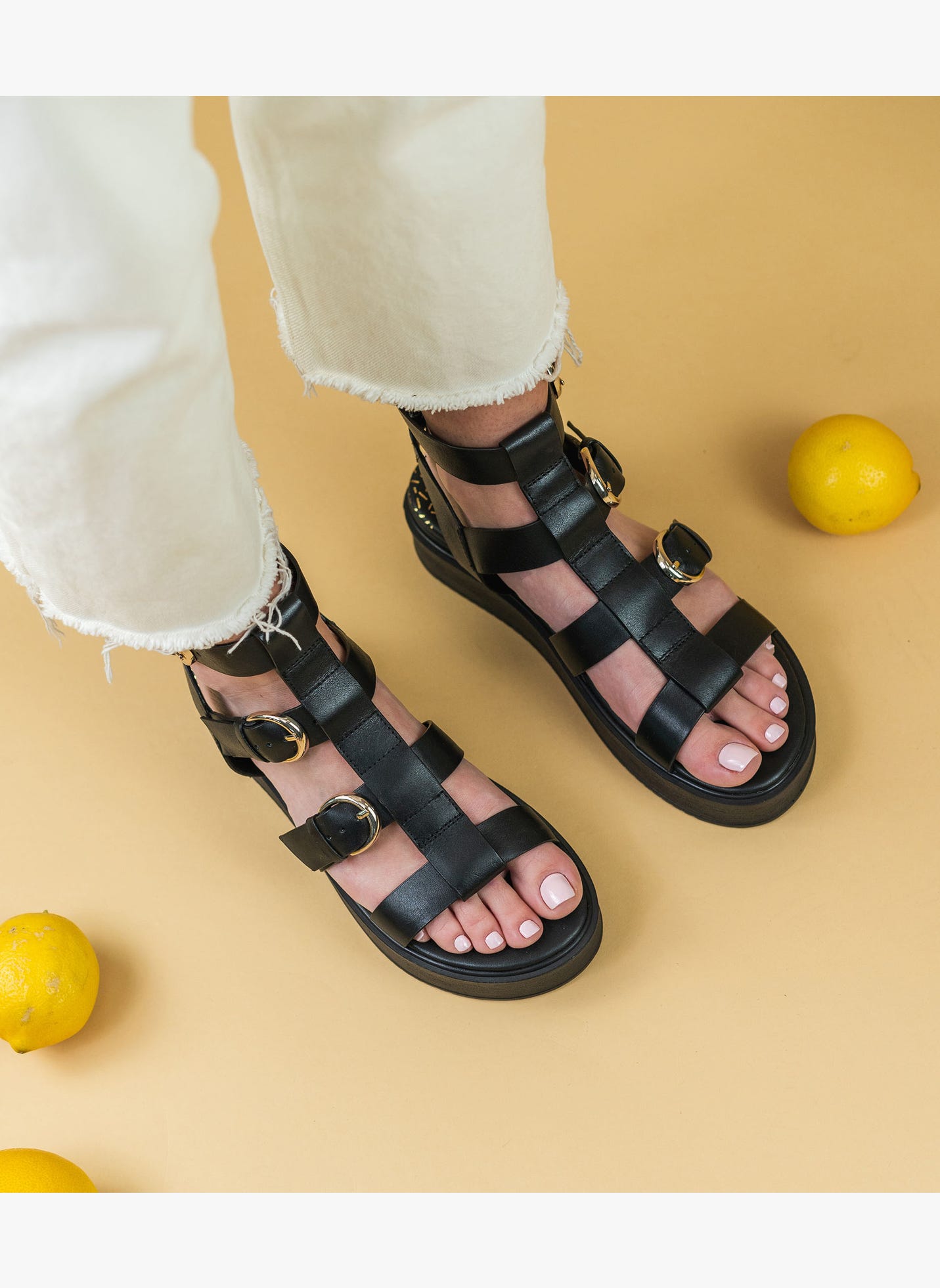 Sandales RANDA femme noir Bocage Sandales RANDA femme noir Noir