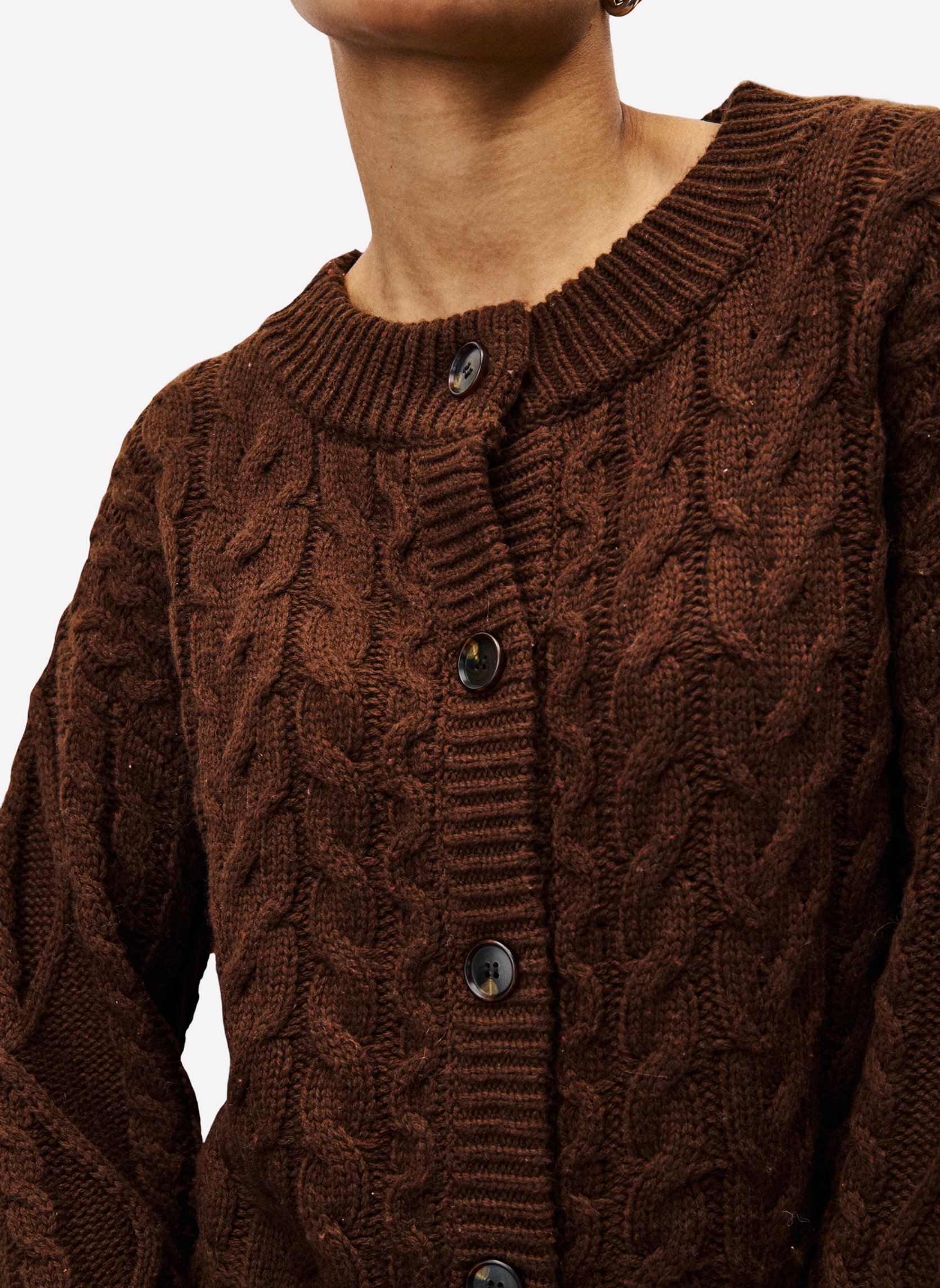 Cardigan En Laine D'agneau Avec Capuche Pour Femme - Chaud Et Doux - Pour L'automne Et L'hiver - Sweat à Capuche Zippé