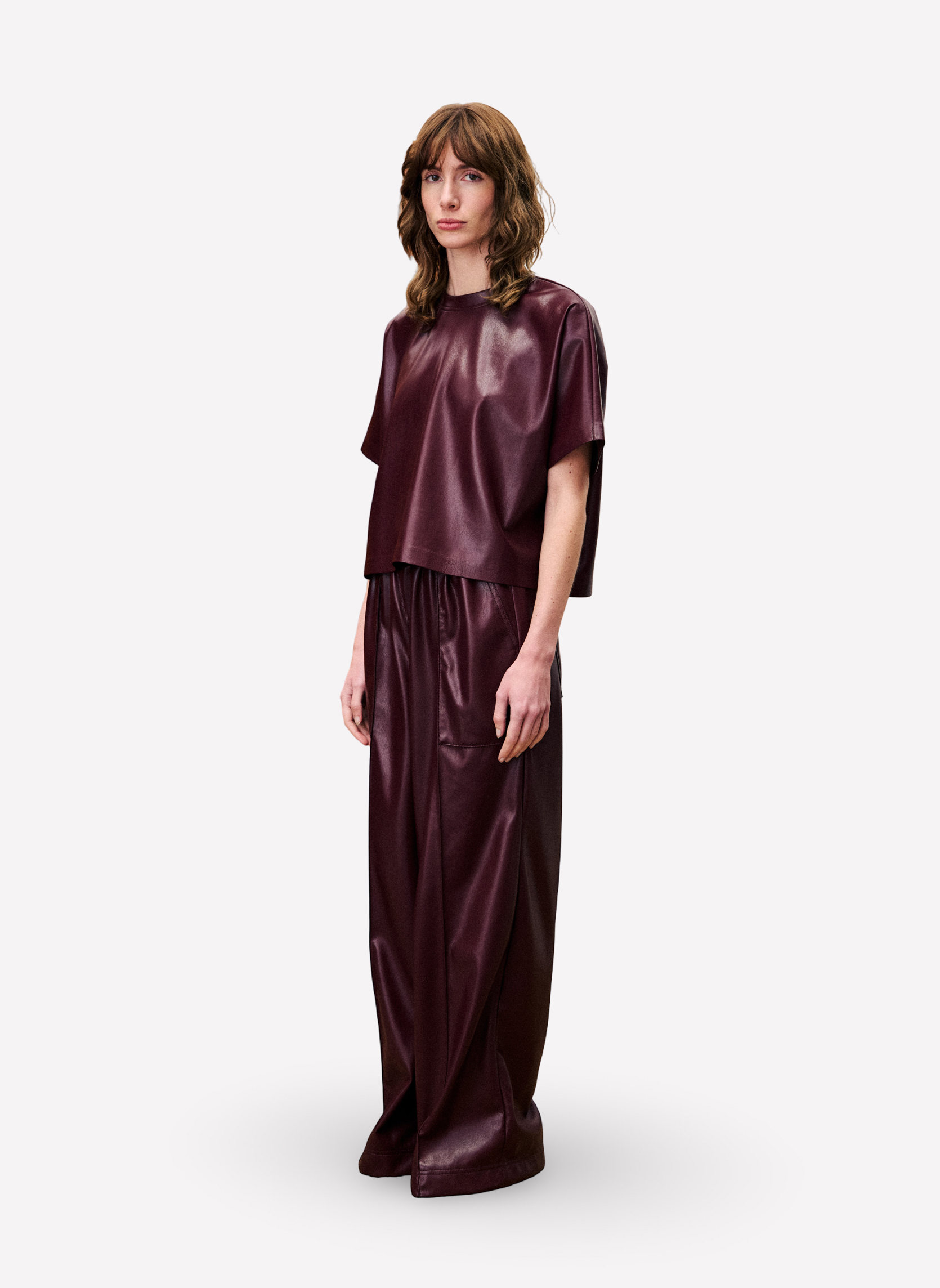 FRNCH T-shirt Simili Cuir Bazin main image 1