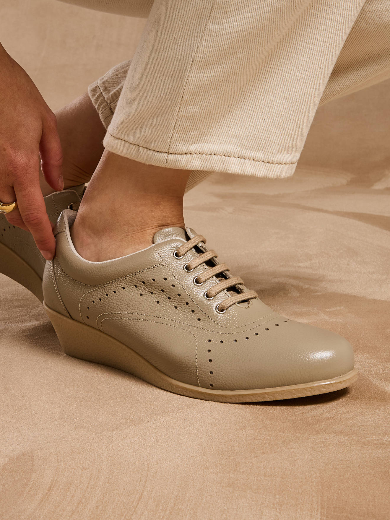 Derbies DERBIES femme beige Pediconfort Derbies DERBIES femme beige Beige