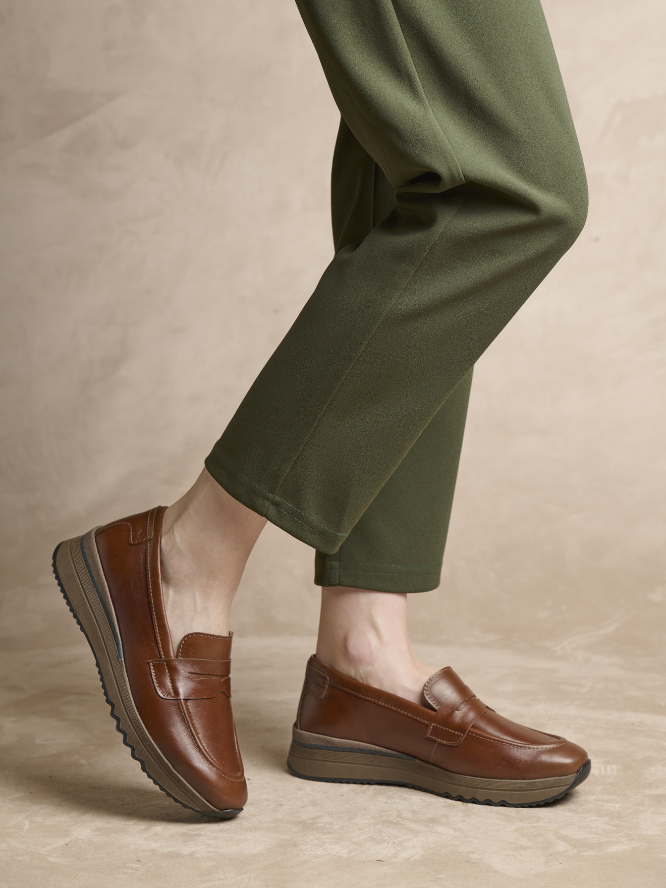 Mocassins MOCASSINS femme marron Pediconfort Mocassins MOCASSINS femme marron Cognac