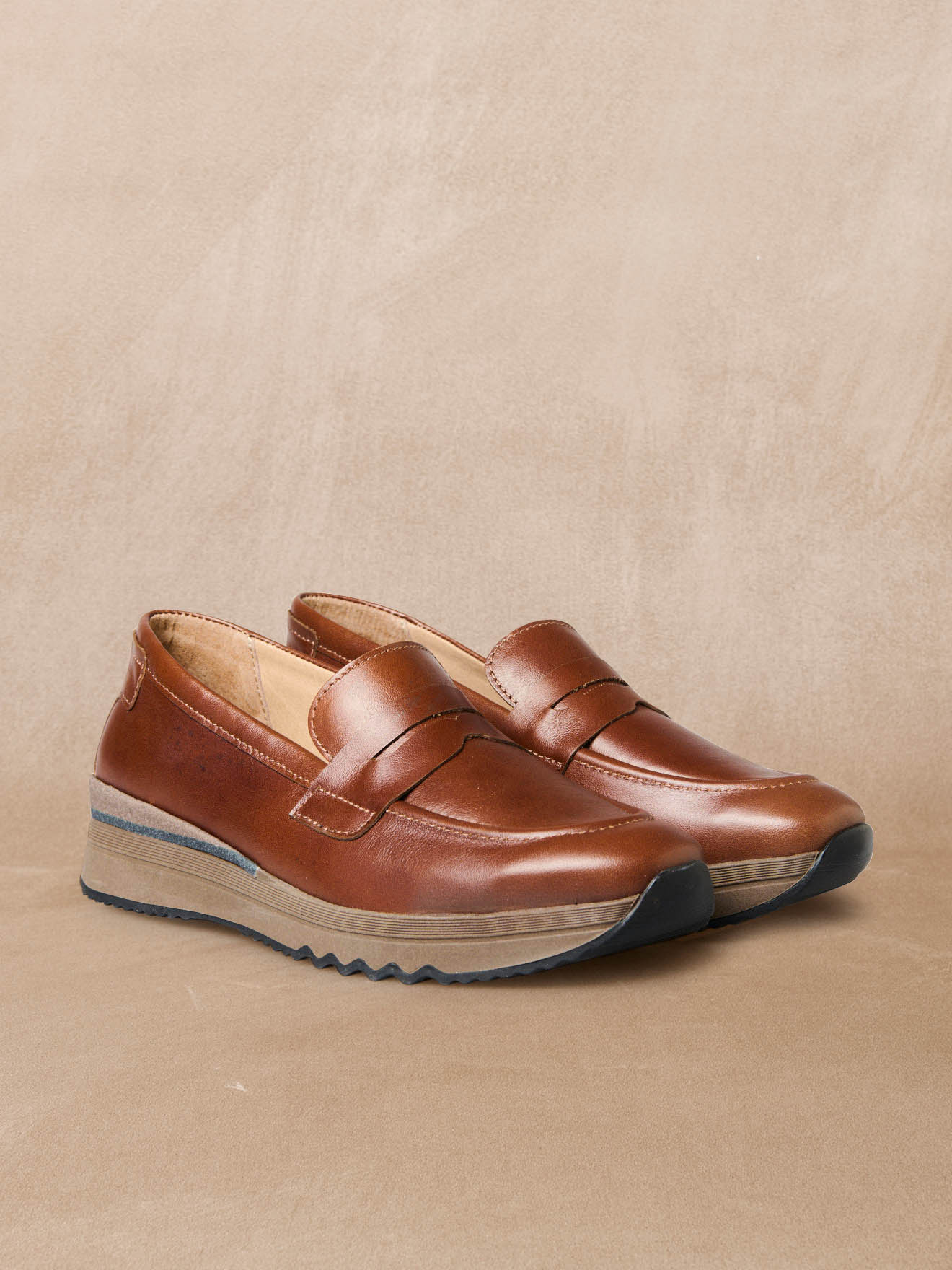 Mocassins MOCASSINS femme marron Pediconfort Mocassins MOCASSINS femme marron Cognac
