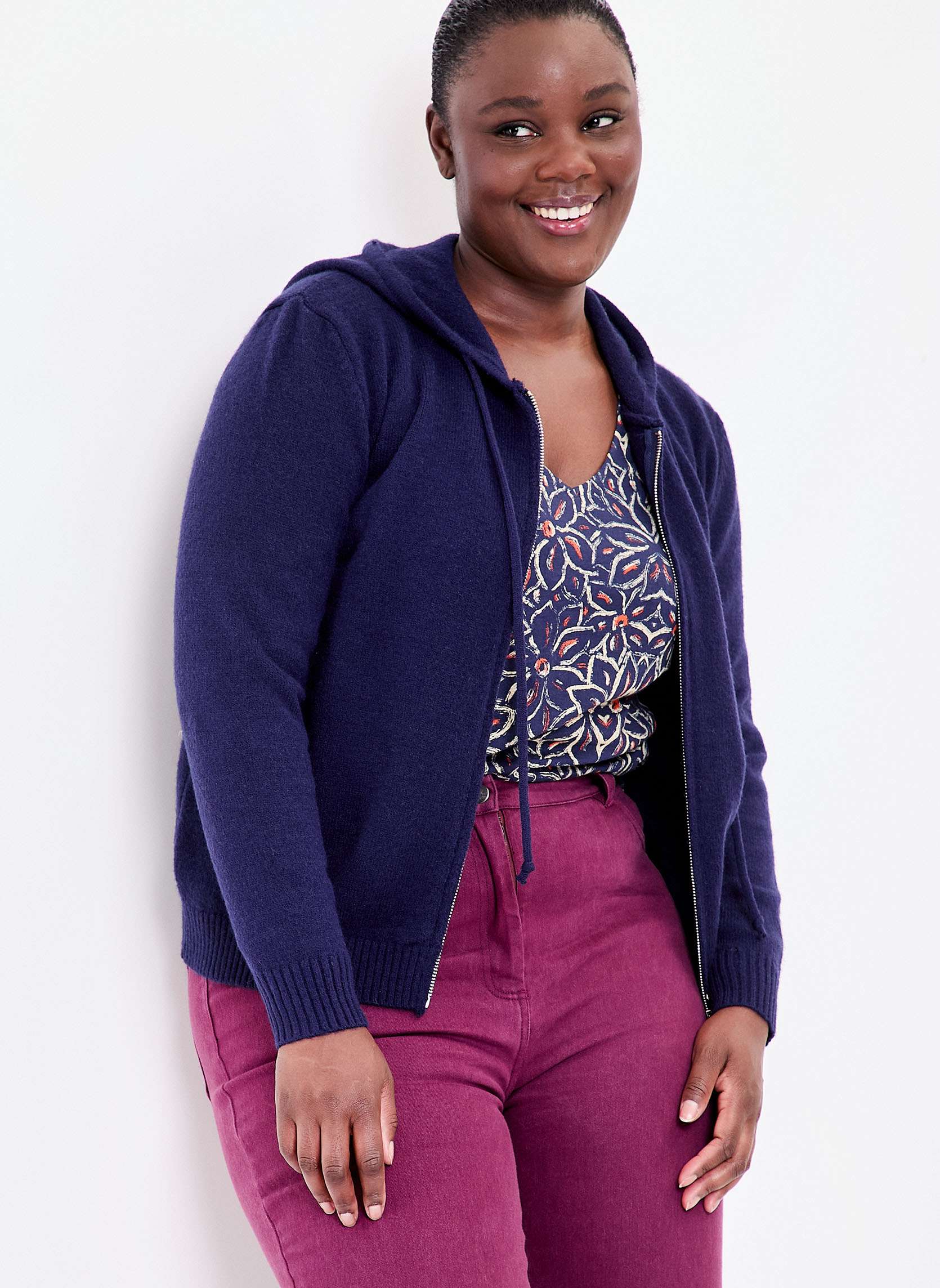 Sweat à capuche zippé sandbar Oxbow | La Redoute Sweat à capuche zippé sandbar Oxbow | La Redoute