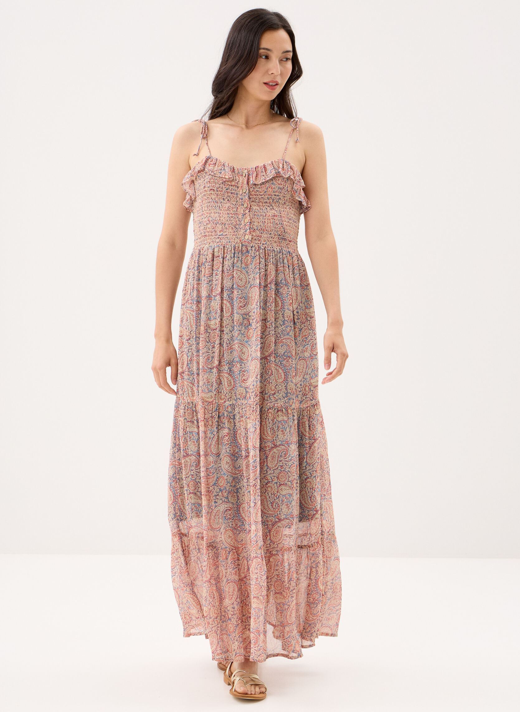 Lange Kleider Julie damen rosa Maison Hotel Lange Kleider Julie damen rosa WILD DUST