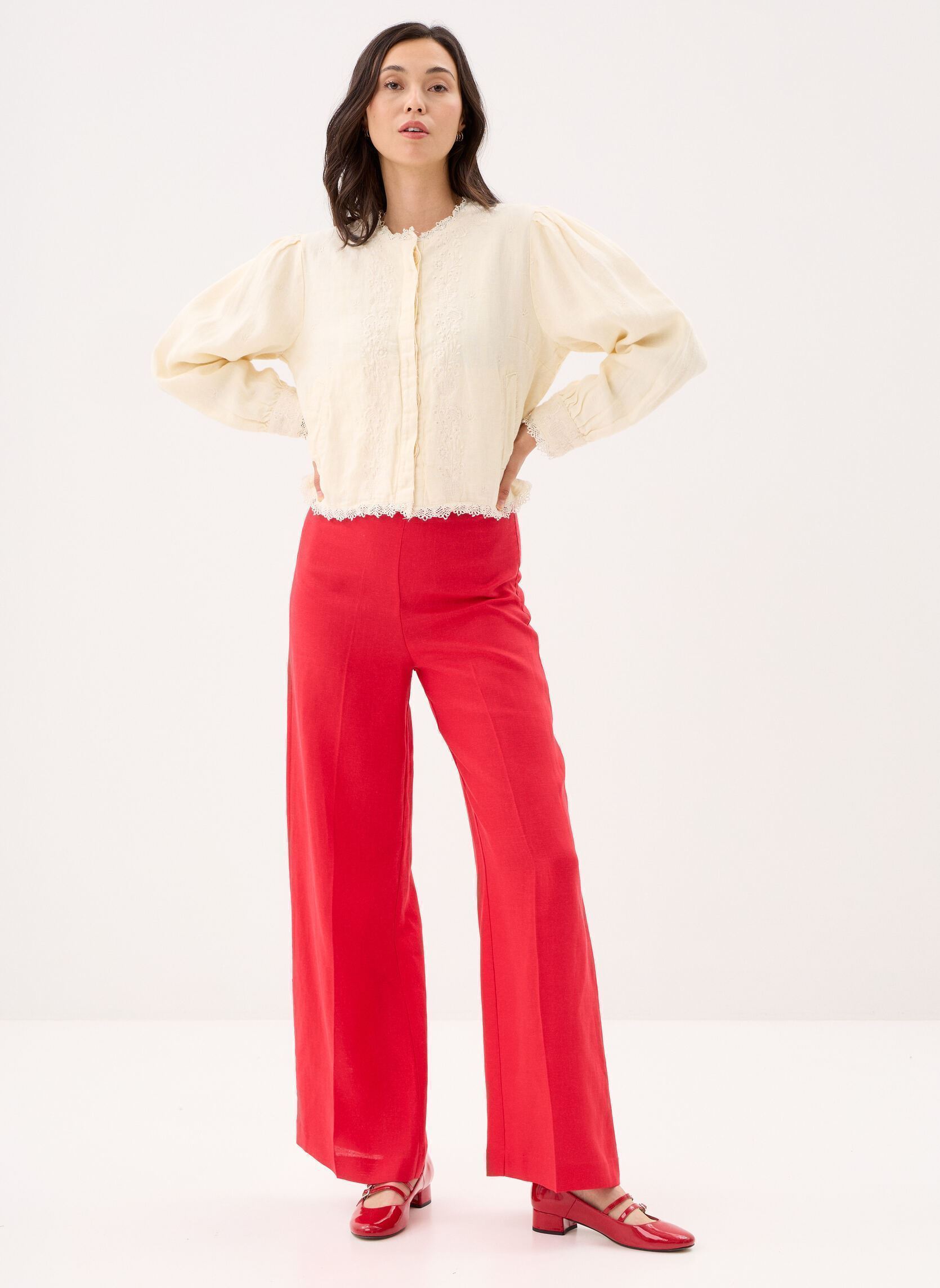 Jassen Otelo dames wit Maison Hotel Jassen Otelo dames wit Ivory Whisper