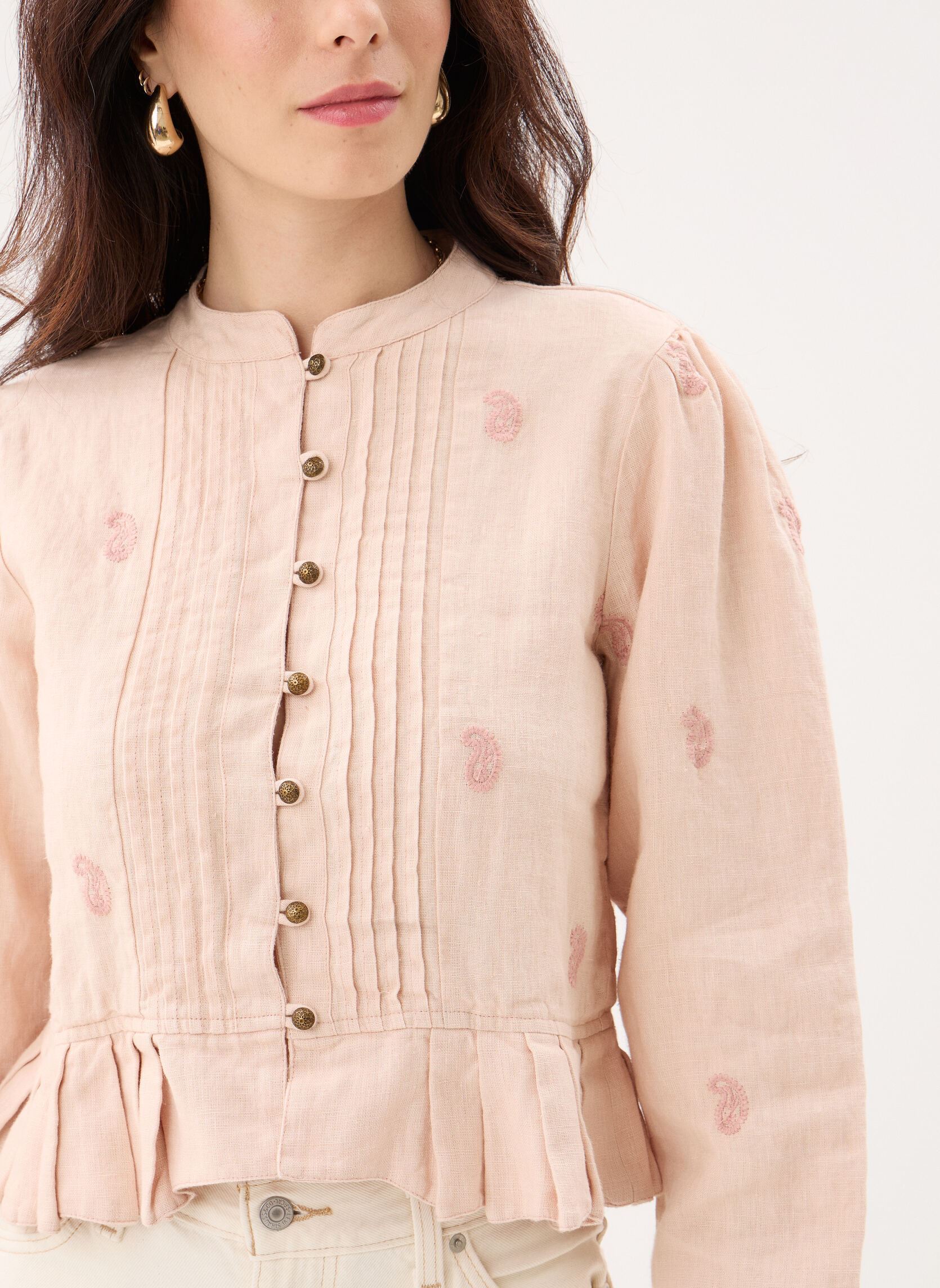 Jassen Edgard dames roze Maison Hotel Jassen Edgard dames roze Antique Blush