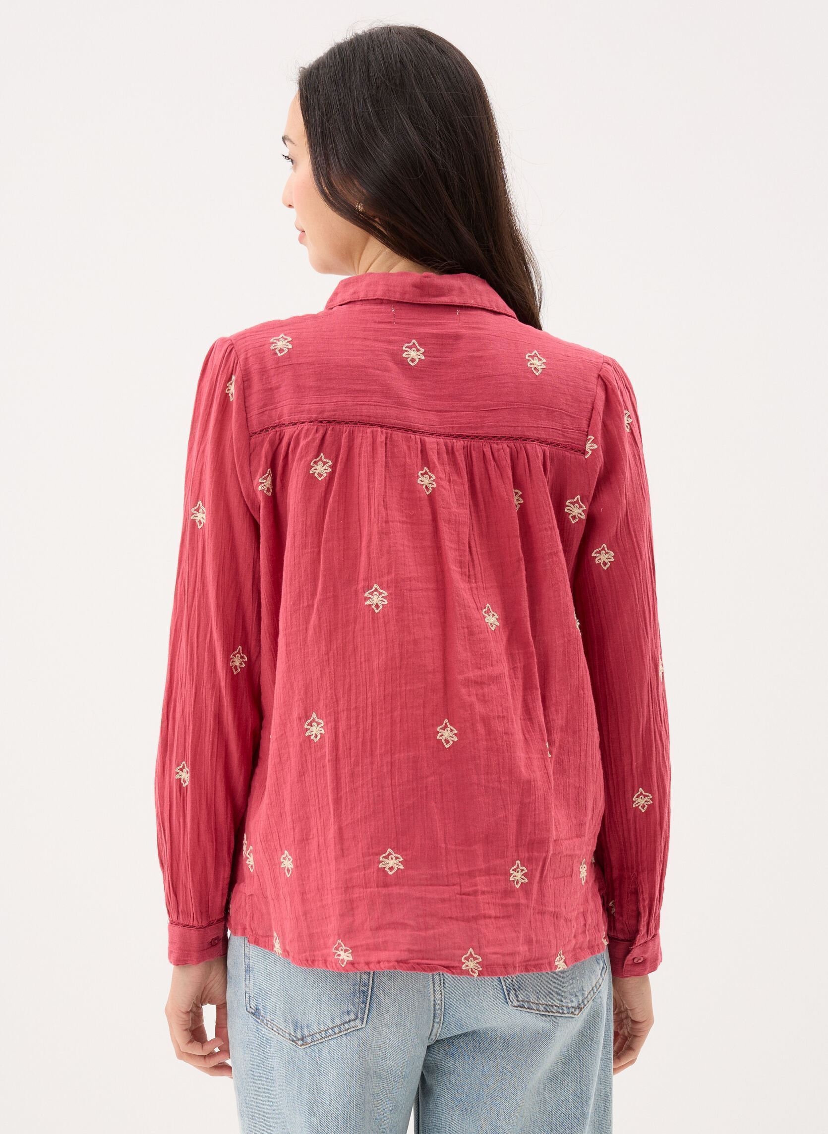 Hemden Rani dames rood Maison Hotel Hemden Rani dames rood Raspberry
