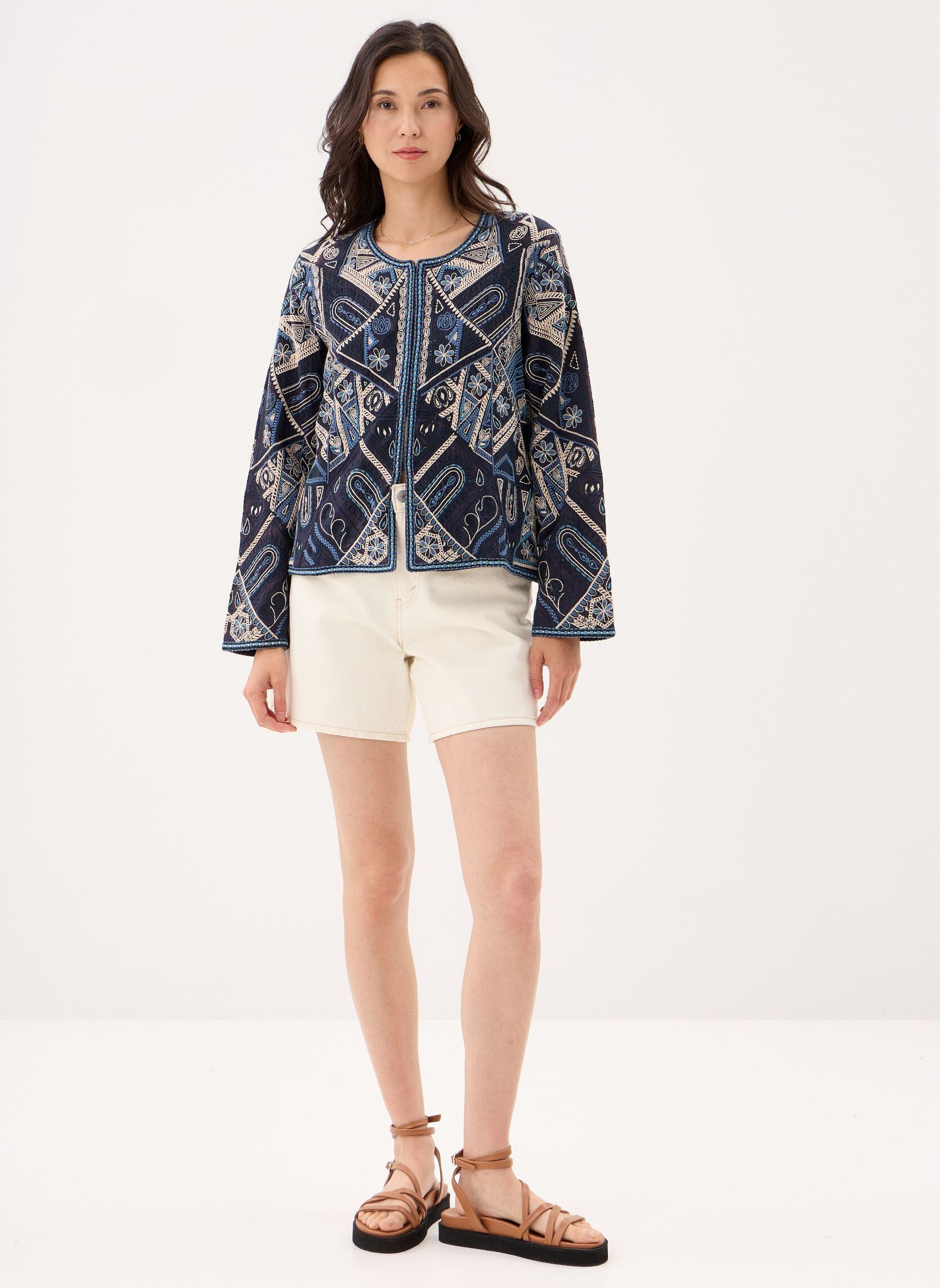 Jacken Pati damen blau Maison Hotel Jacken Pati damen blau Bright blue