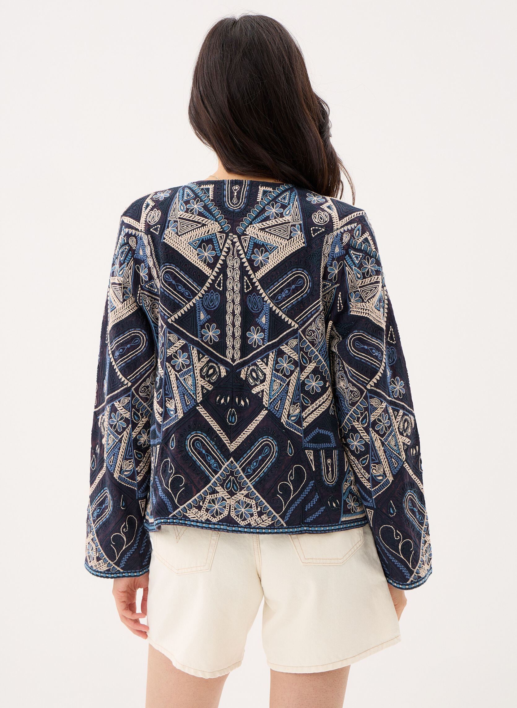 Jacken Pati damen blau Maison Hotel Jacken Pati damen blau Bright blue