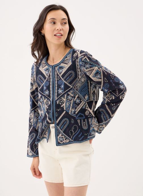 Maison Hotel Vestes Pati femme bleu