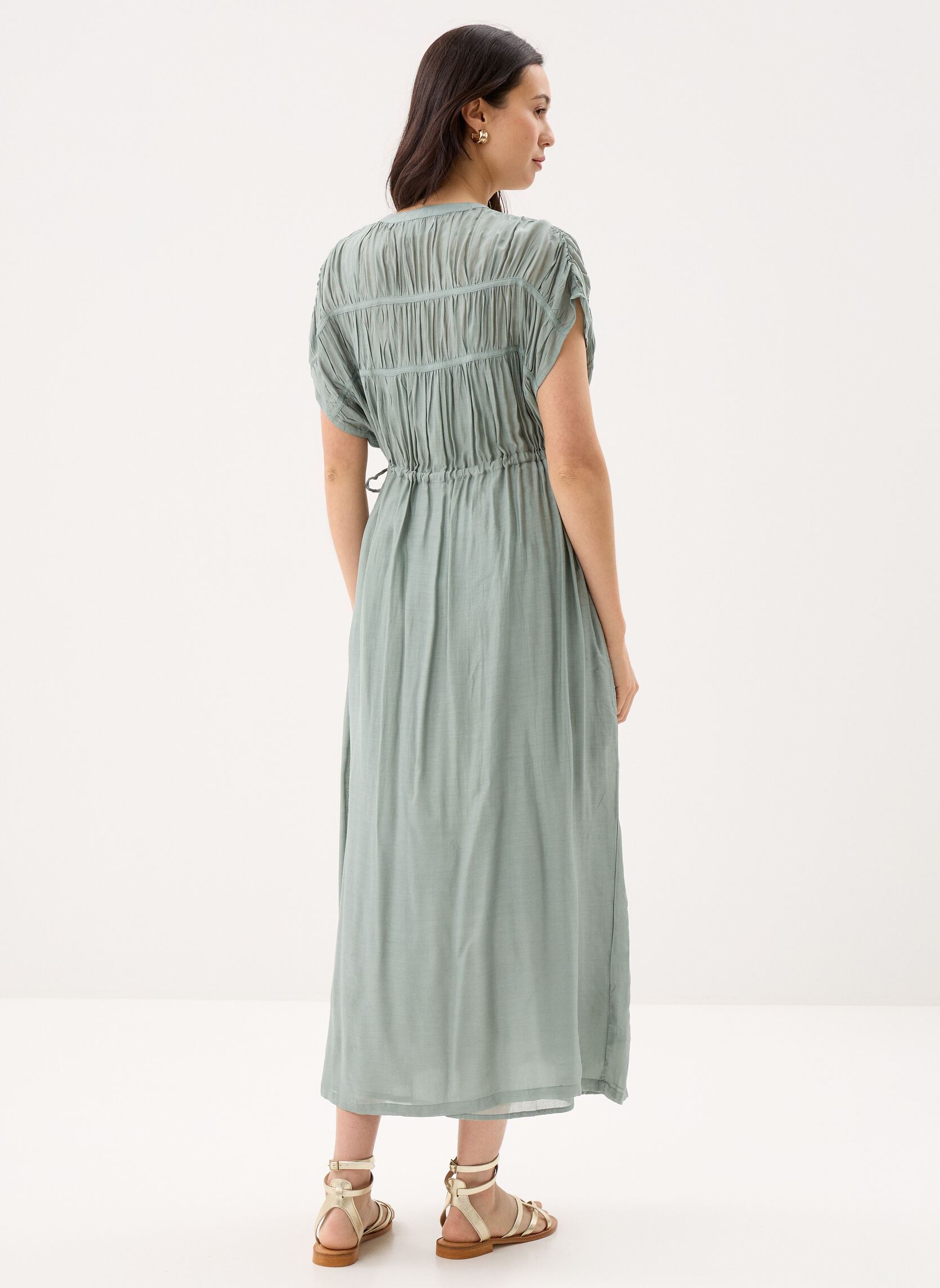 Lange Kleider Agnes damen blau Maison Hotel Lange Kleider Agnes damen blau Moss