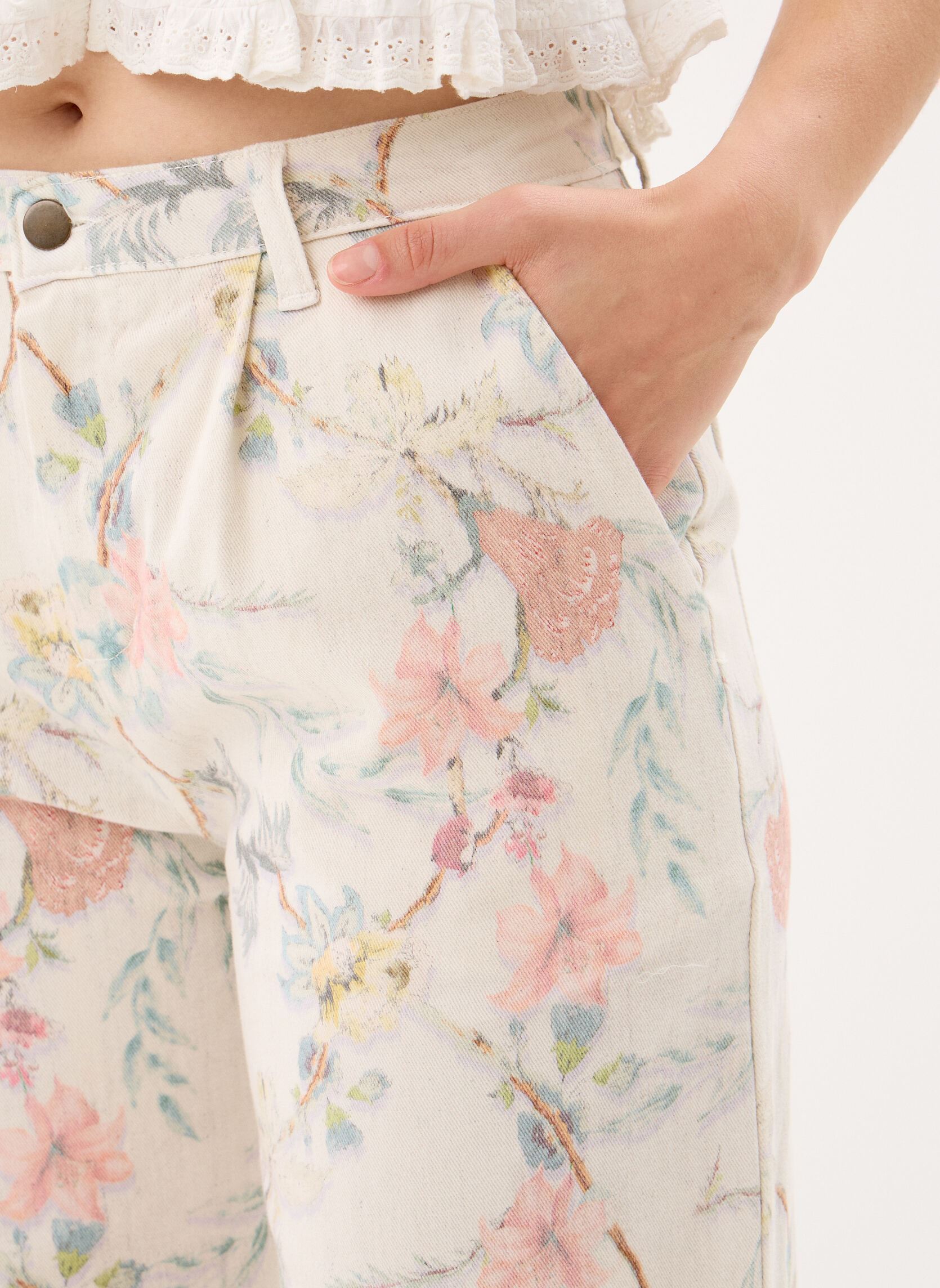 Pantalons larges Lirio femme multicolore Maison Hotel Pantalons larges Lirio femme multicolore Dusty Pink