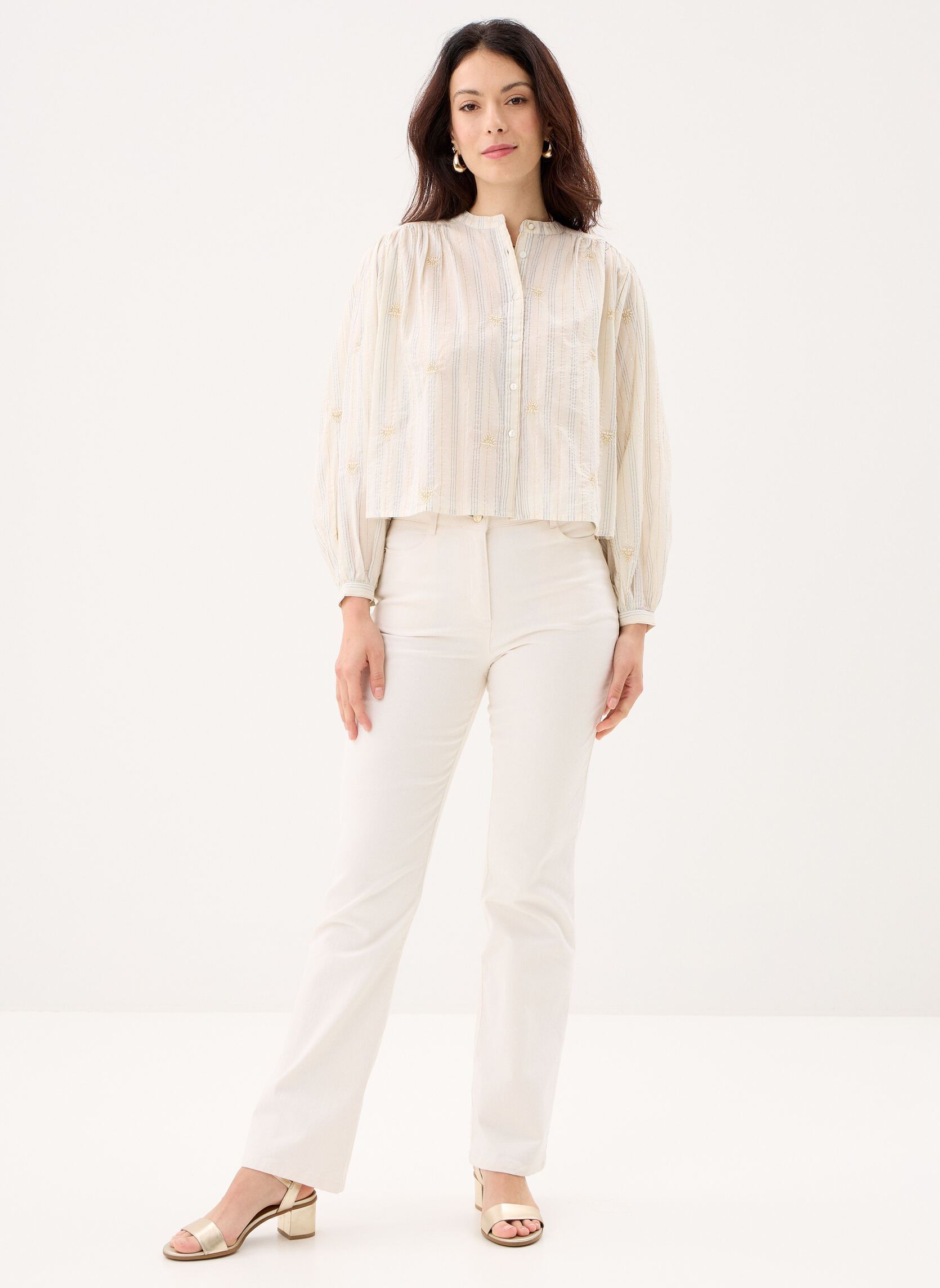 Camicette Caroline Chemise donna bianco Maison Hotel Camicette Caroline Chemise donna bianco Off white