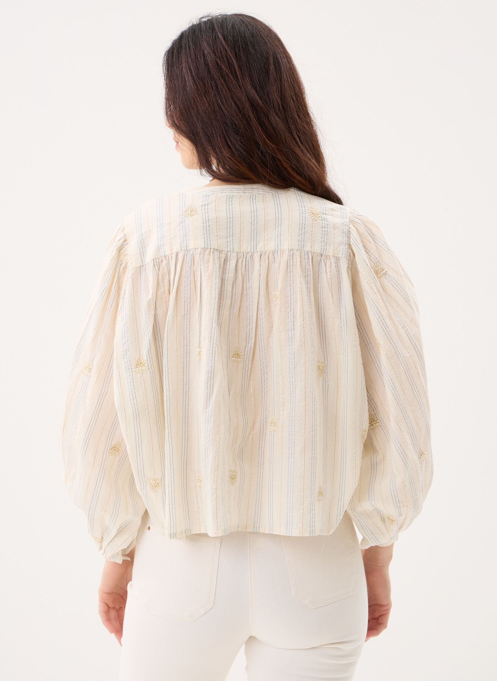 Camicette Caroline Chemise donna bianco Maison Hotel Camicette Caroline Chemise donna bianco Off white