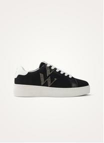 Baskets basses Mackenzie femme noir