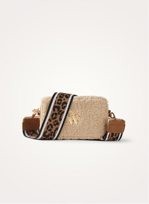 Vanessa Wu Sacs bandoulière Chiara femme beige