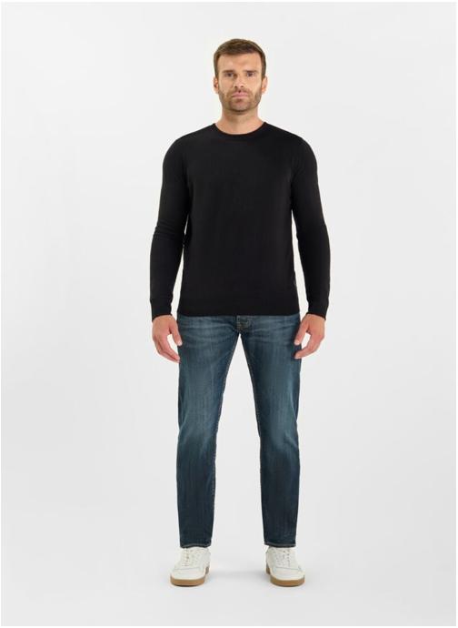 Le temps des cerises Pulls Pull NARDI Black homme noir