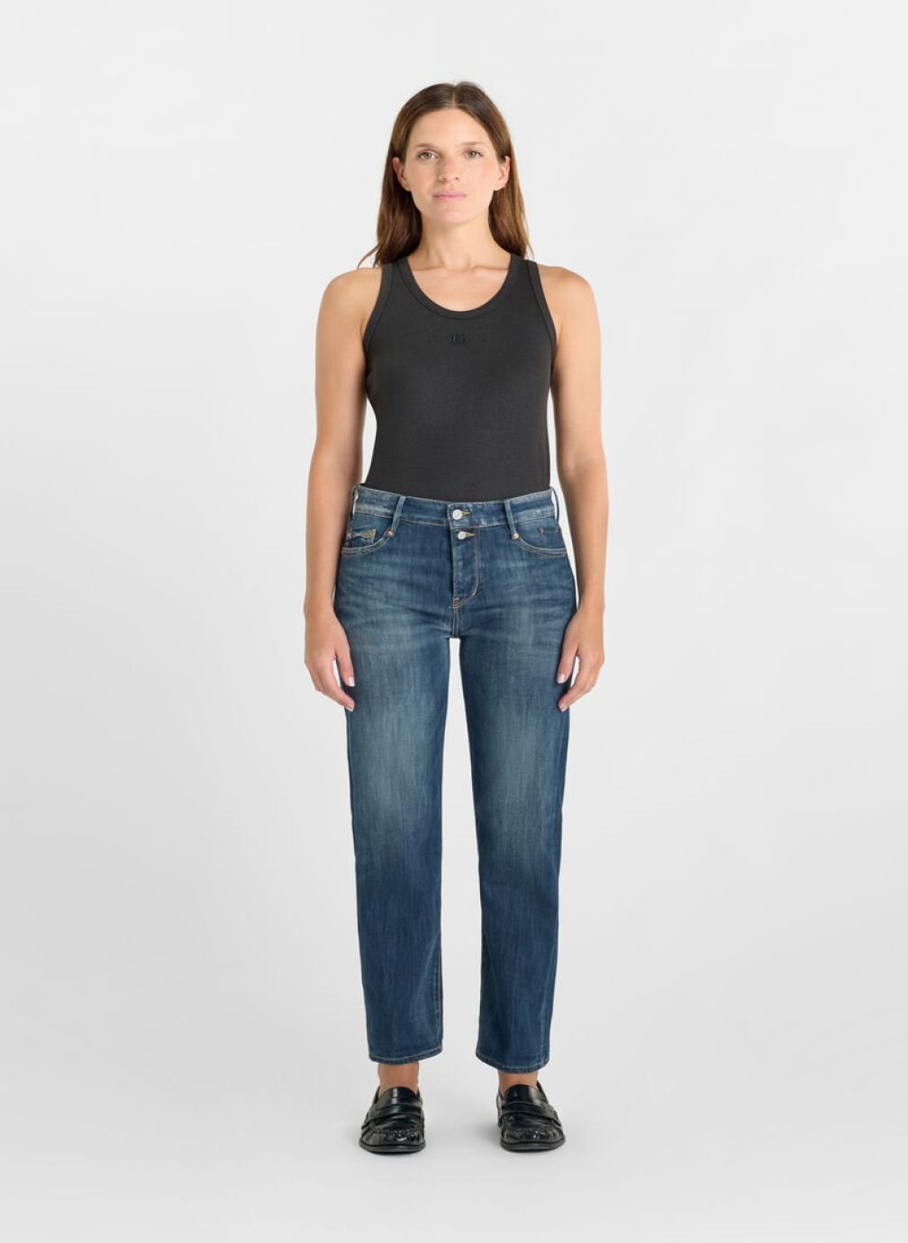Jeans droit Jeans droite 400/18 Blue femme bleu Le temps des cerises Jeans droit Jeans droite 400/18 Blue femme bleu Bleu