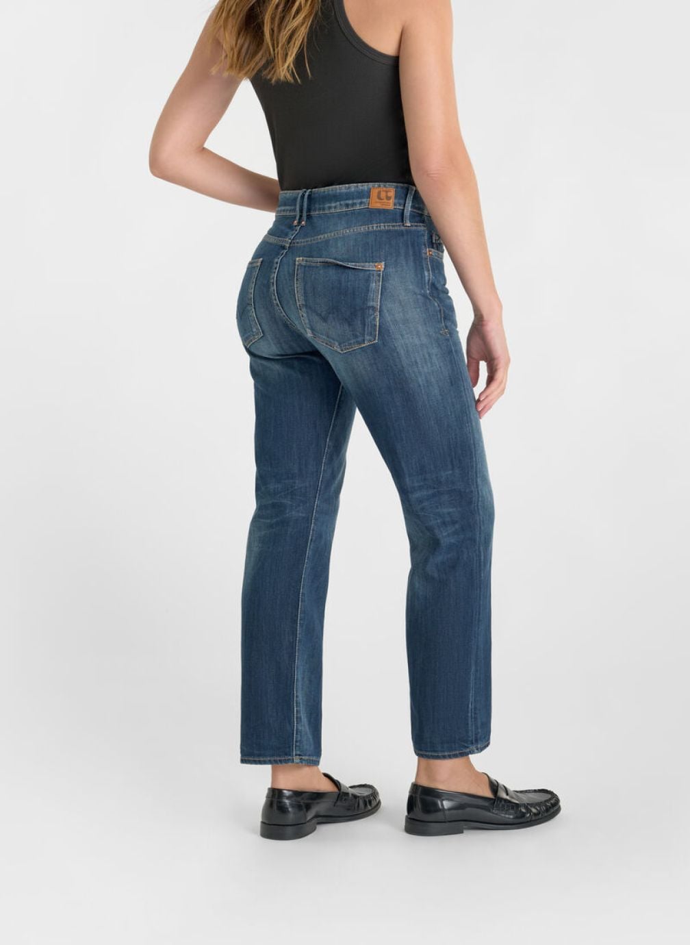 Jeans droit Jeans droite 400/18 Blue femme bleu Le temps des cerises Jeans droit Jeans droite 400/18 Blue femme bleu Bleu