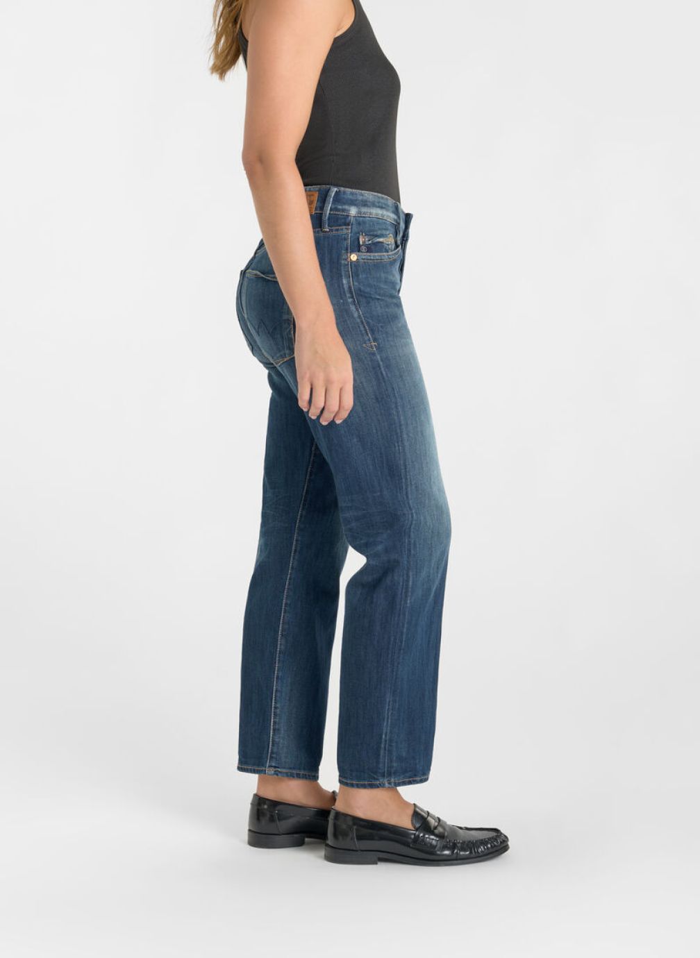 Jeans droit Jeans droite 400/18 Blue femme bleu Le temps des cerises Jeans droit Jeans droite 400/18 Blue femme bleu Bleu