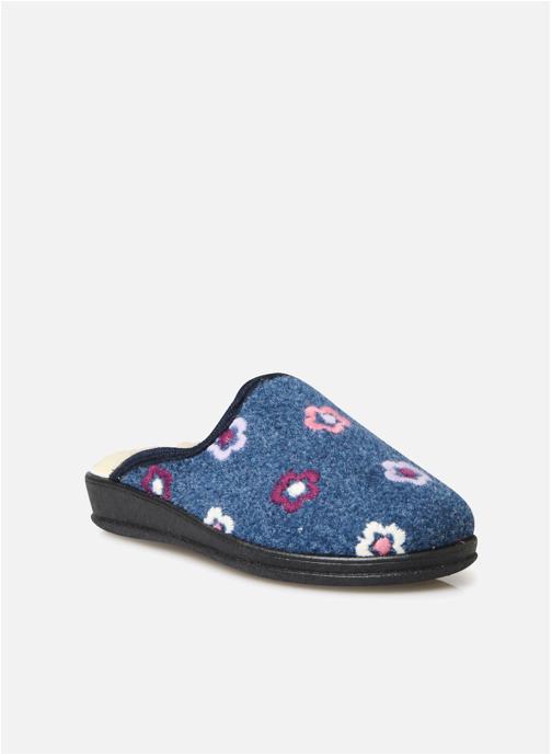 Pediconfort Chaussons PANTOUFLES femme bleu
