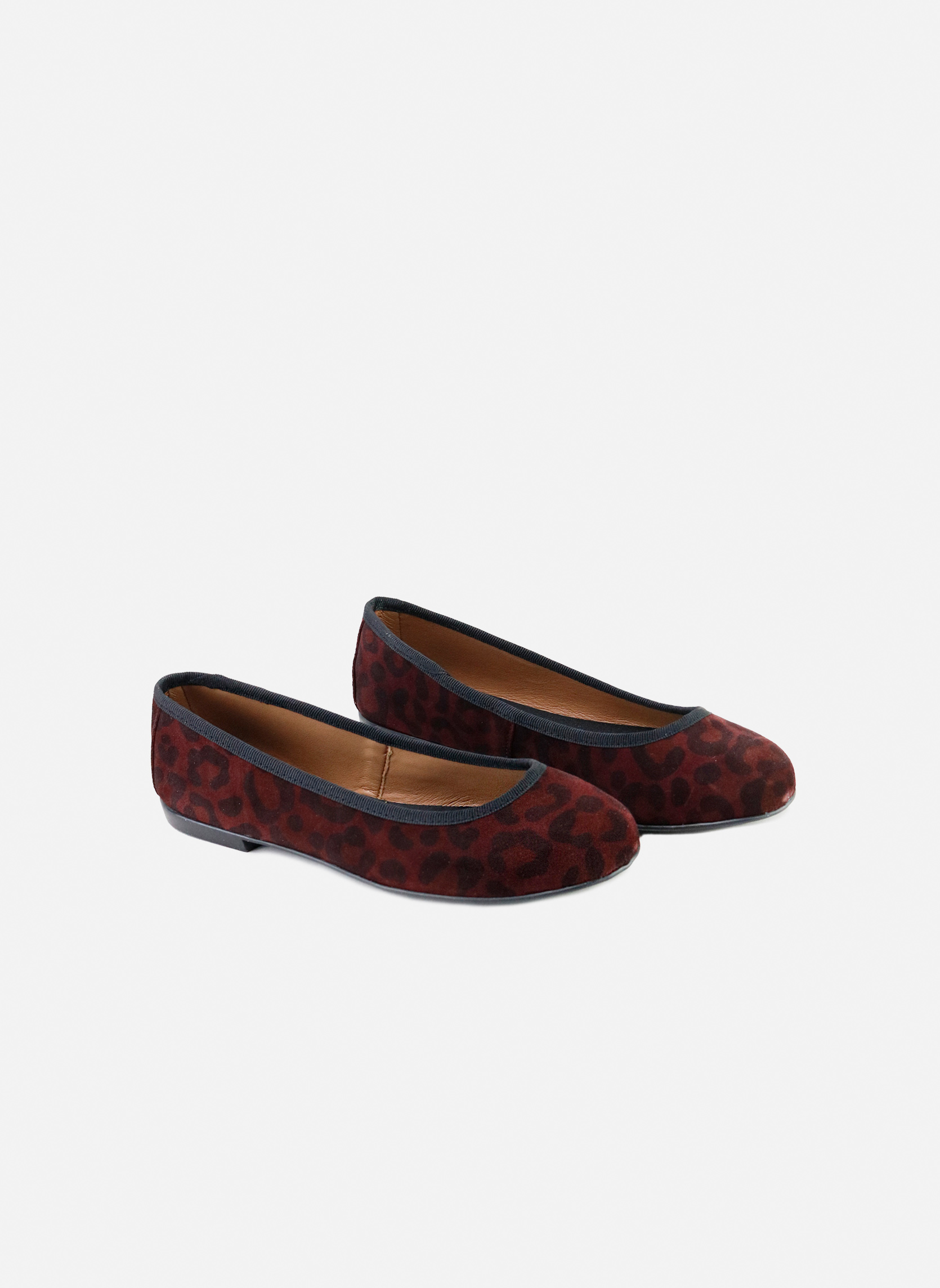 Ballerines AM9800-VELOUR-WINE-LEO fille bordeaux Eli 1957 Ballerines AM9800-VELOUR-WINE-LEO fille bordeaux Bordeaux