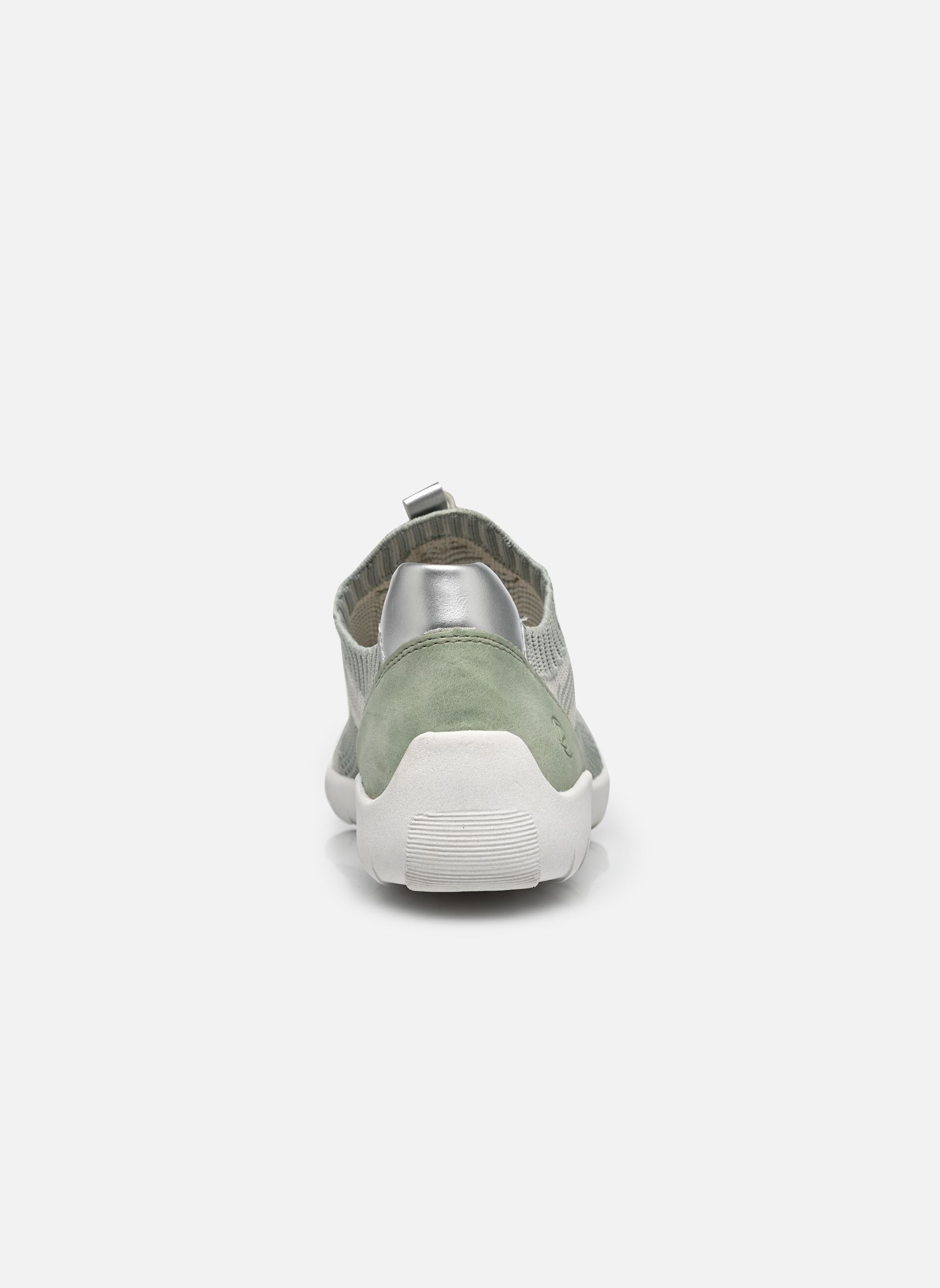 Sneakers R3518 dames groen Remonte Sneakers R3518 dames groen MINT-VANILLA/PEPPERMINT/SILVER