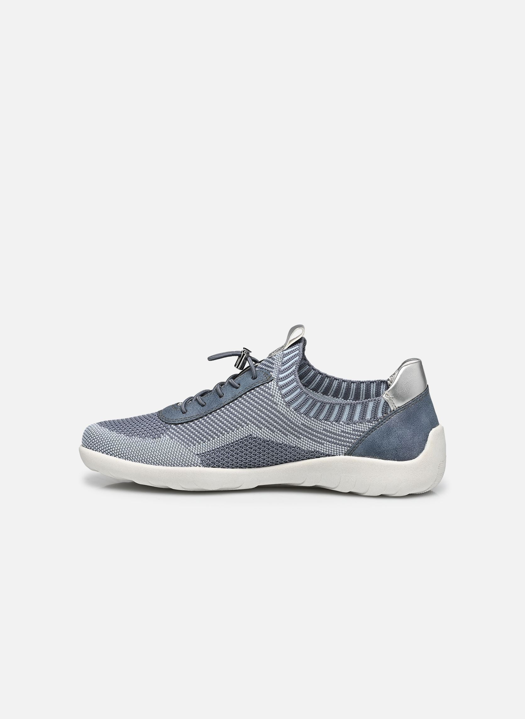 Sneakers R3518 dames blauw Remonte Sneakers R3518 dames blauw JEANS-CIEL/ADRIA/SILVER