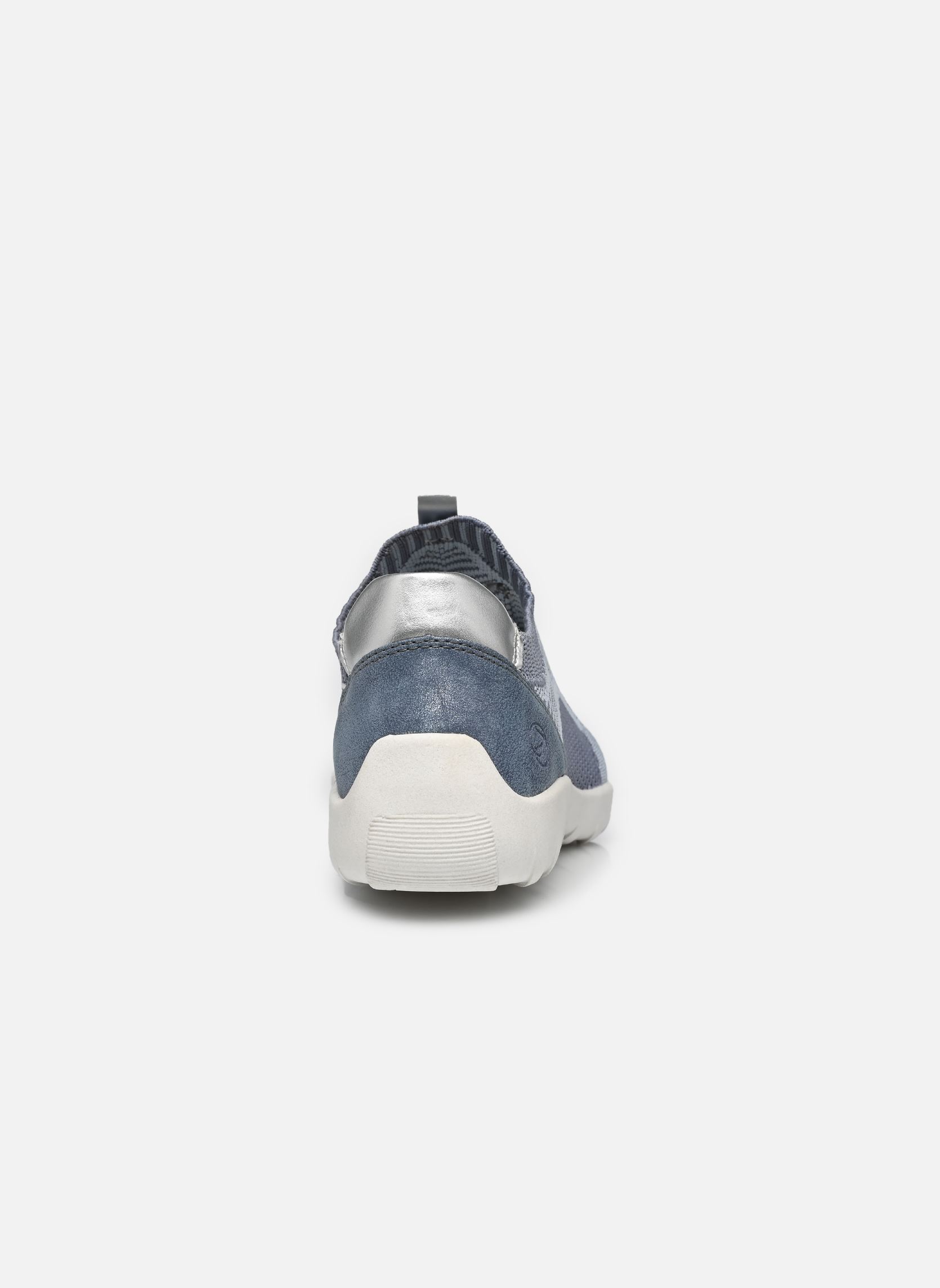 Sneakers R3518 dames blauw Remonte Sneakers R3518 dames blauw JEANS-CIEL/ADRIA/SILVER