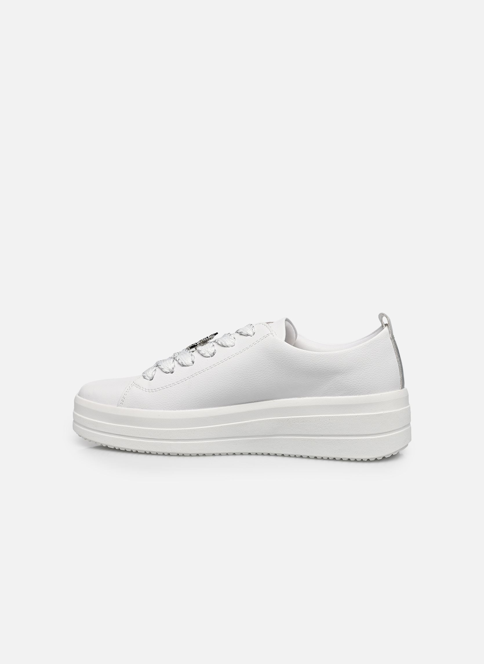 Sleehak sneakers D1C03 dames wit Remonte Sleehak sneakers D1C03 dames wit WEISS/PERLMUTT
