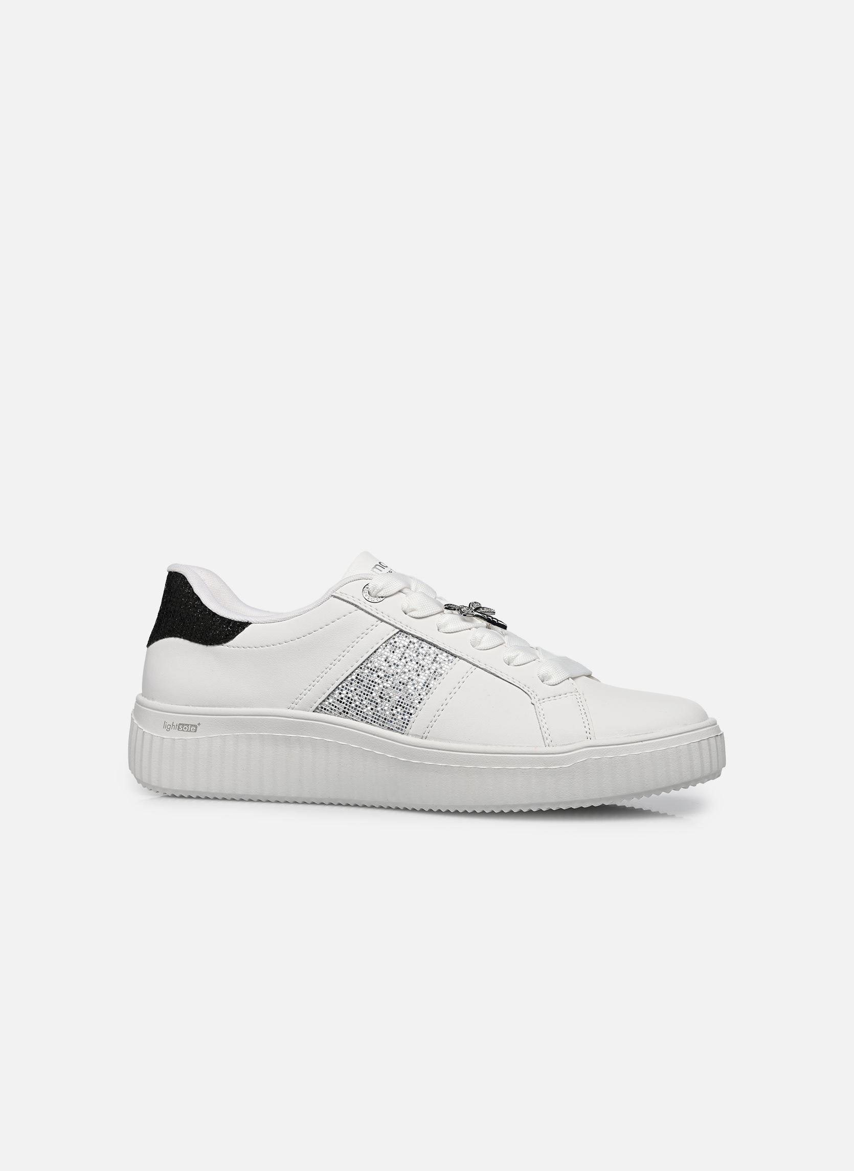 Lage sneakers D3E02 dames wit Remonte Lage sneakers D3E02 dames wit WEISS/SILVER/SCHWARZ/WEISS