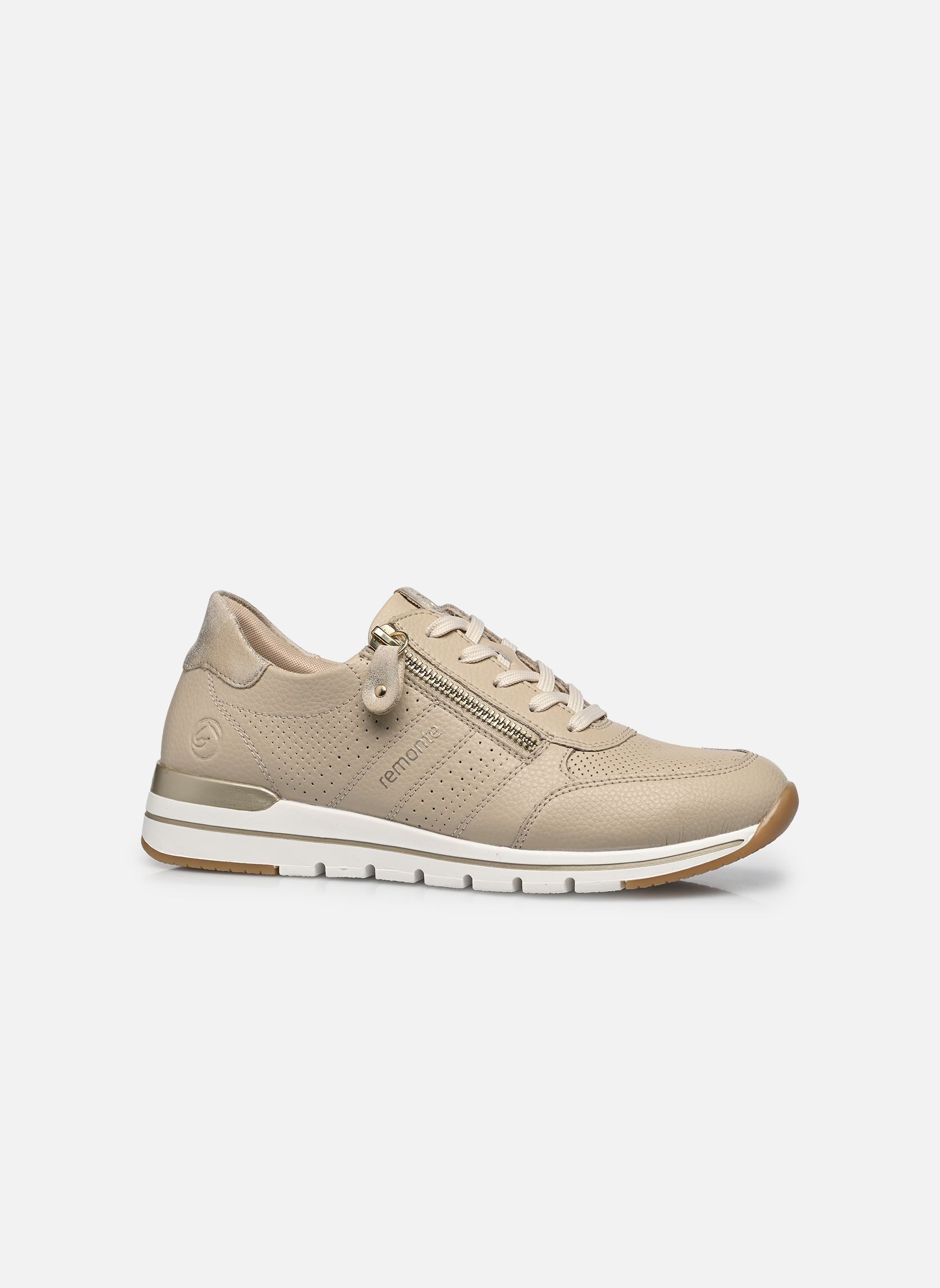 Baskets basses R6705 femme beige Remonte Baskets basses R6705 femme beige CLIFF/MUSCHEL