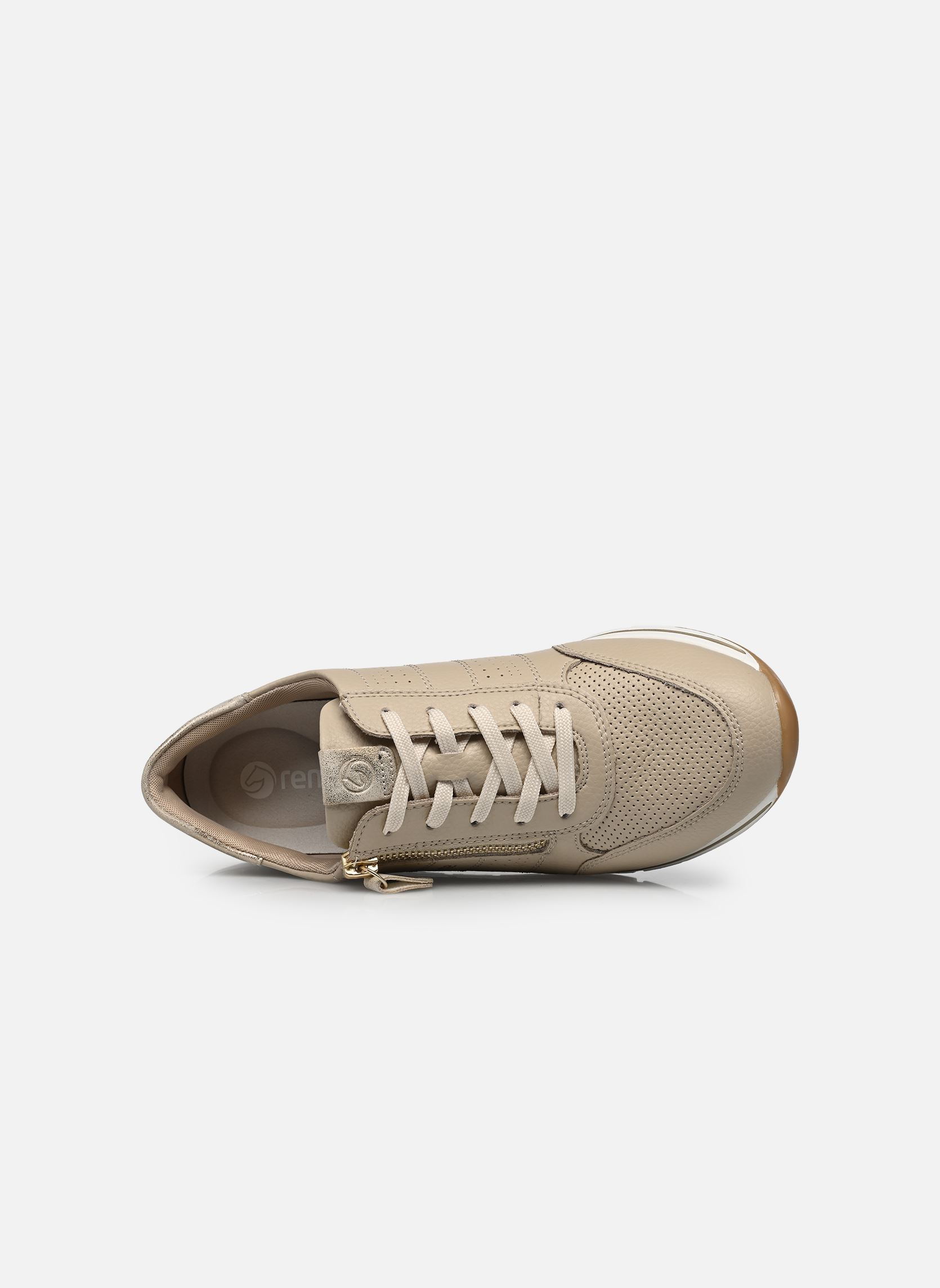 Baskets basses R6705 femme beige Remonte Baskets basses R6705 femme beige CLIFF/MUSCHEL
