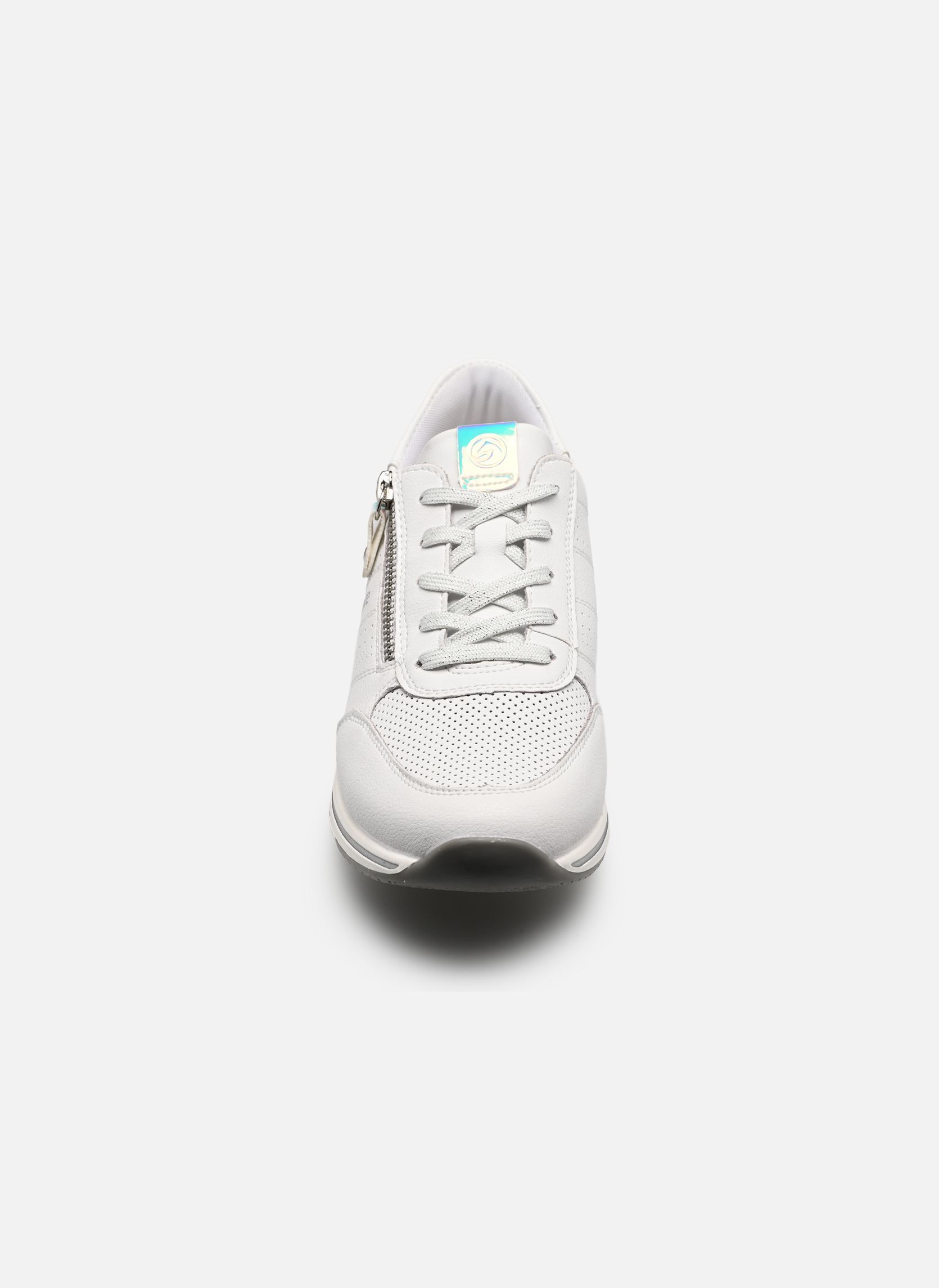 Lage sneakers R6705 dames wit Remonte Lage sneakers R6705 dames wit WEISS/SILBER-MULTI/WEISS