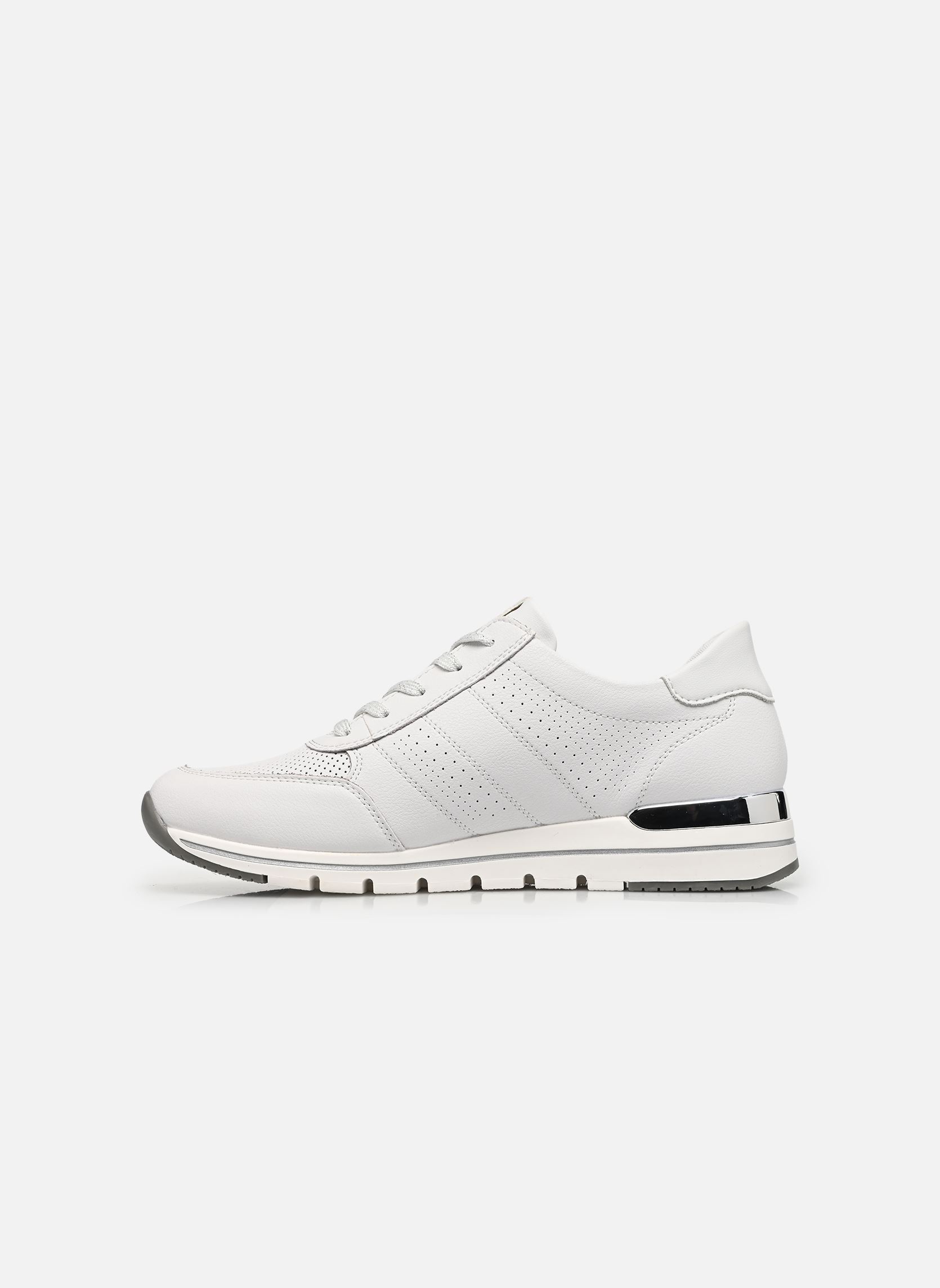 Lage sneakers R6705 dames wit Remonte Lage sneakers R6705 dames wit WEISS/SILBER-MULTI/WEISS