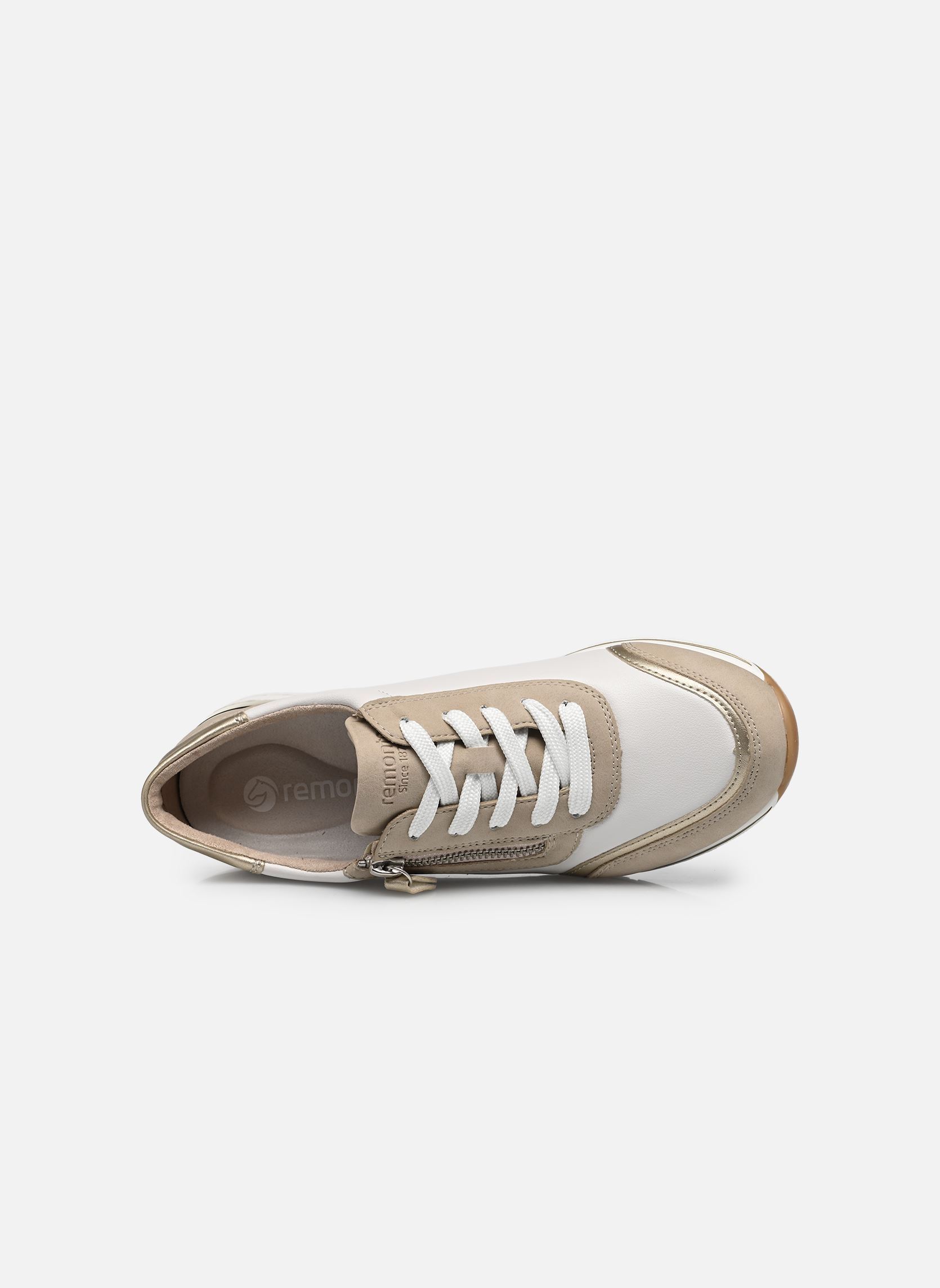 Lage sneakers R6709 dames wit Remonte Lage sneakers R6709 dames wit GINGER/PALEGOLD/WEISS