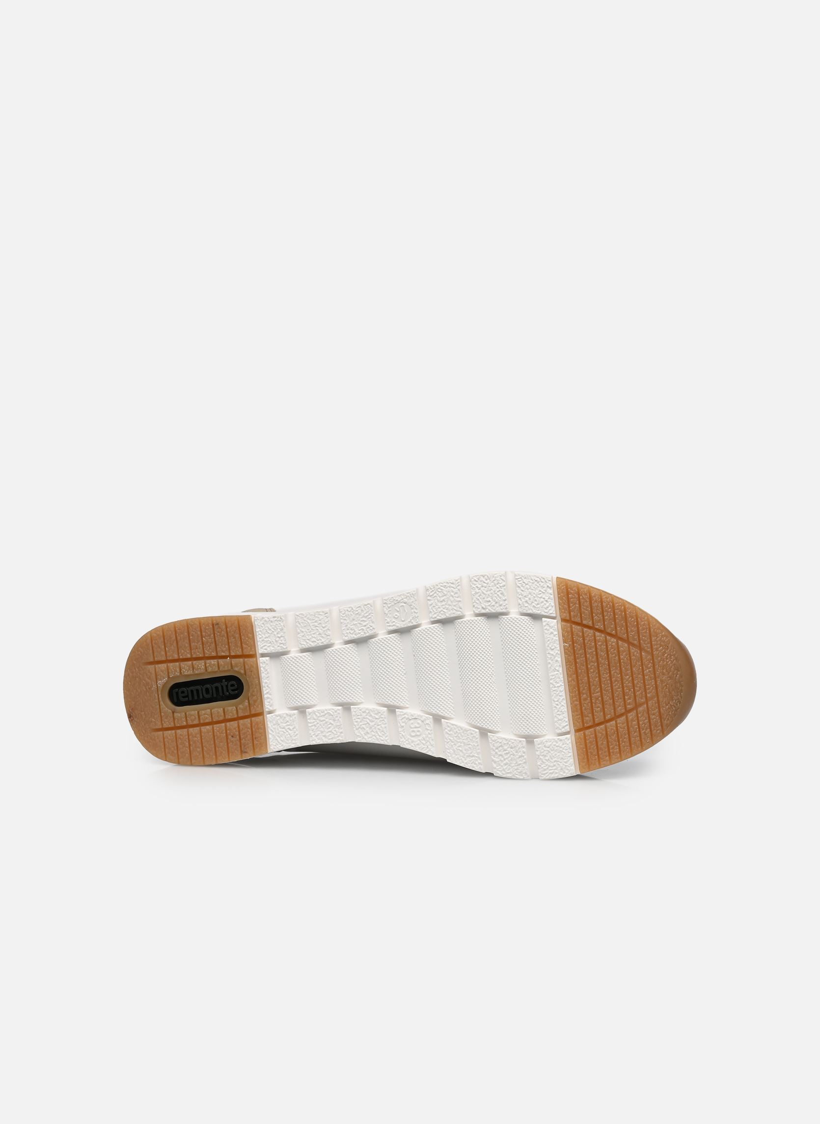 Lage sneakers R6709 dames wit Remonte Lage sneakers R6709 dames wit GINGER/PALEGOLD/WEISS
