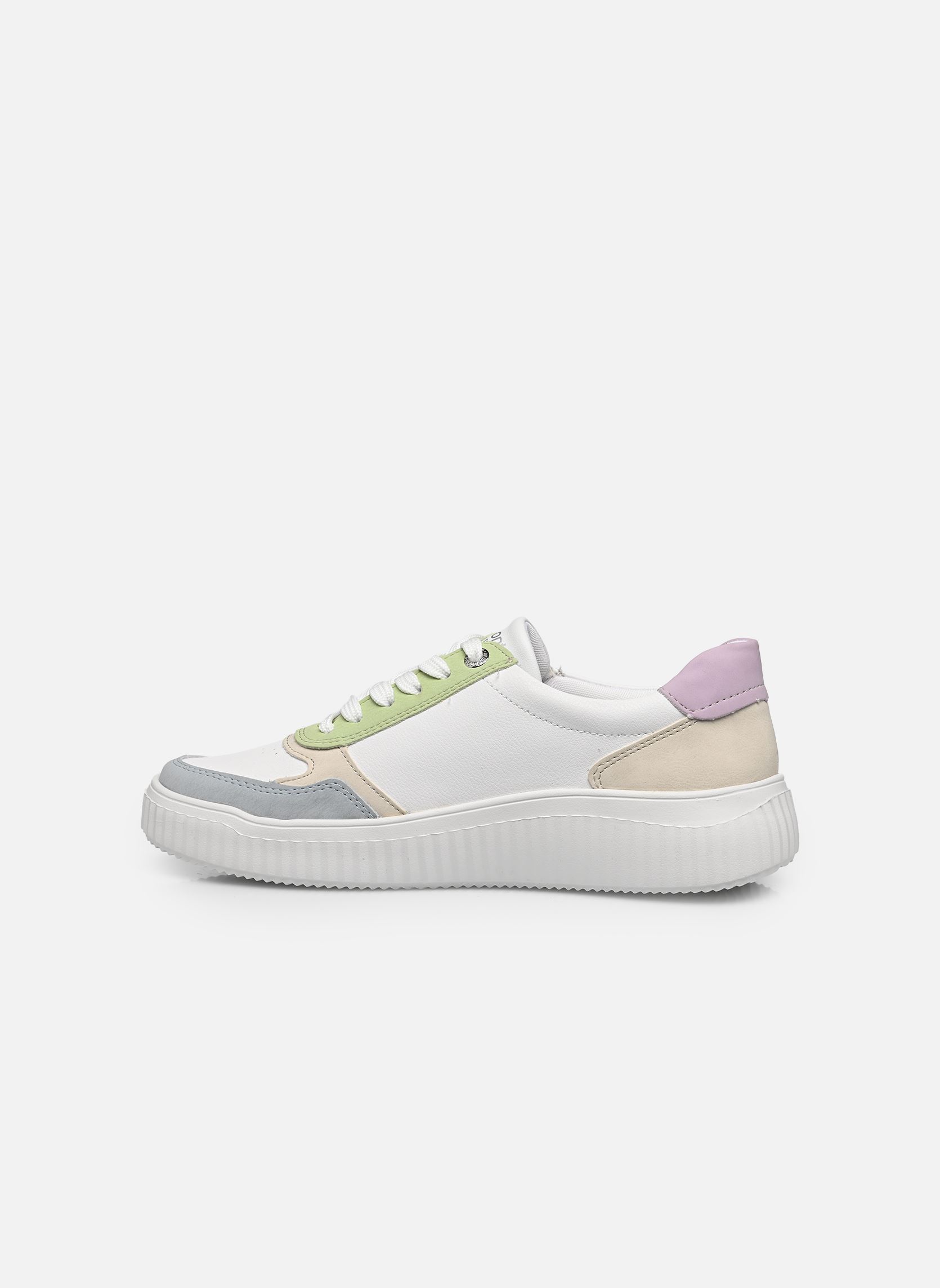 Lage sneakers D3E05 dames meerkleurig Remonte Lage sneakers D3E05 dames meerkleurig BLEU/WEISS/CREMA/LIGHTMINT/ROS