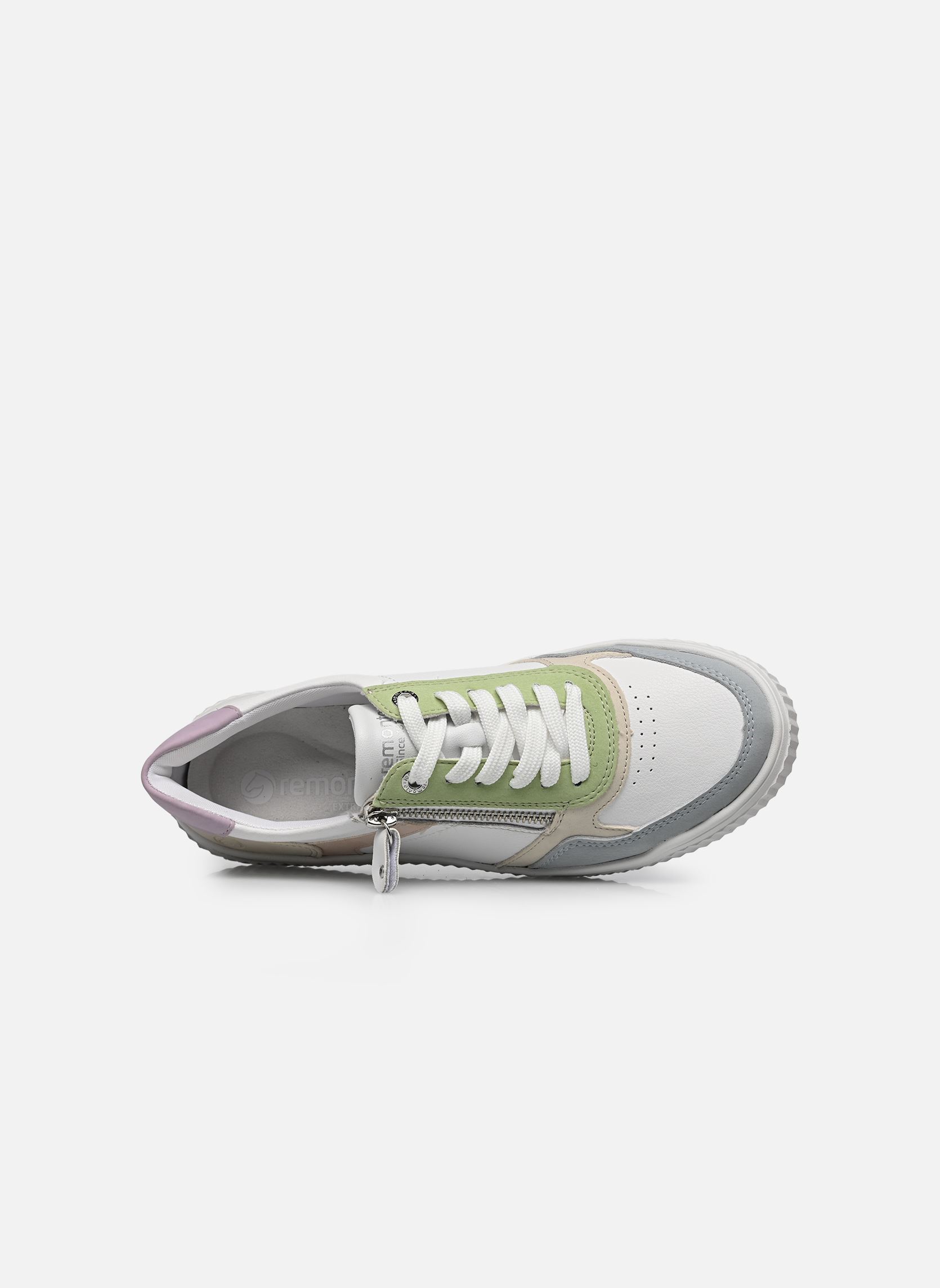 Lage sneakers D3E05 dames meerkleurig Remonte Lage sneakers D3E05 dames meerkleurig BLEU/WEISS/CREMA/LIGHTMINT/ROS