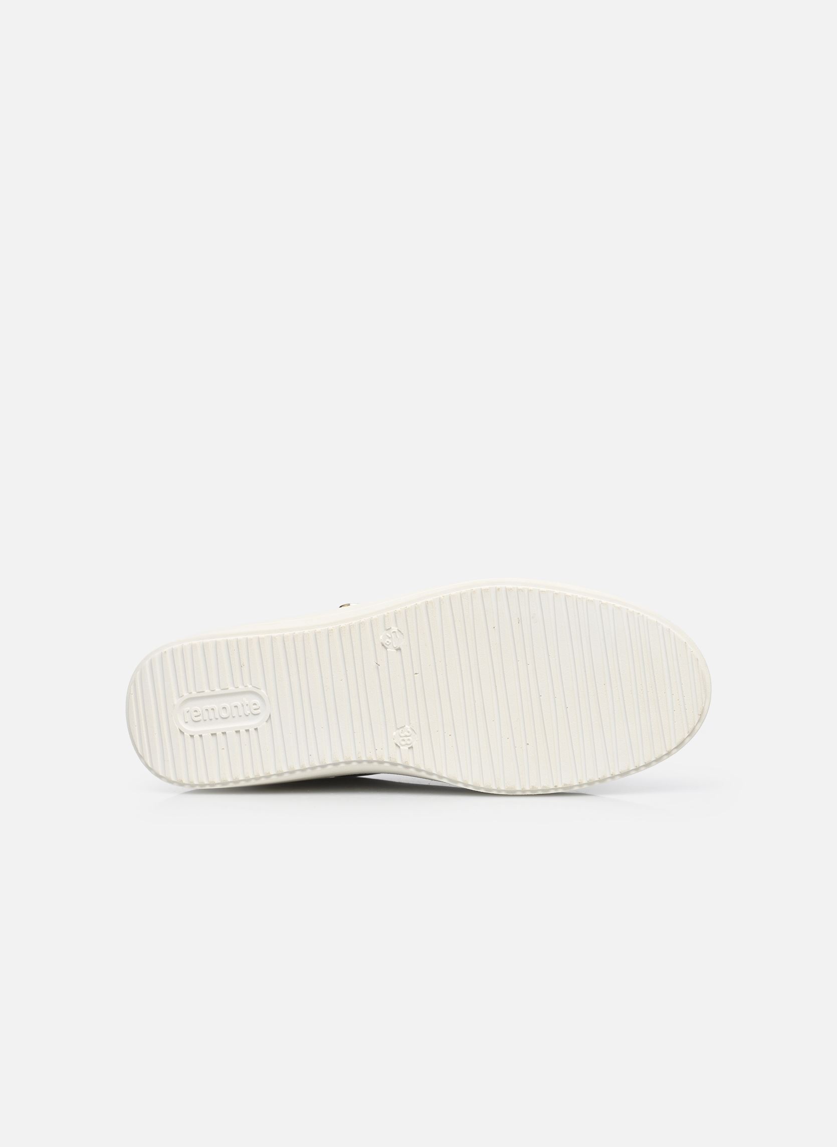 Sleehak sneakers D1C11 dames wit Remonte Sleehak sneakers D1C11 dames wit WEISS/LIGHTGOLD/MUSCHEL/WEISS