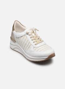 Sleehak sneakers D0T20 dames wit