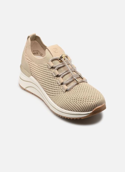 Remonte Baskets compensées D0T18 femme beige