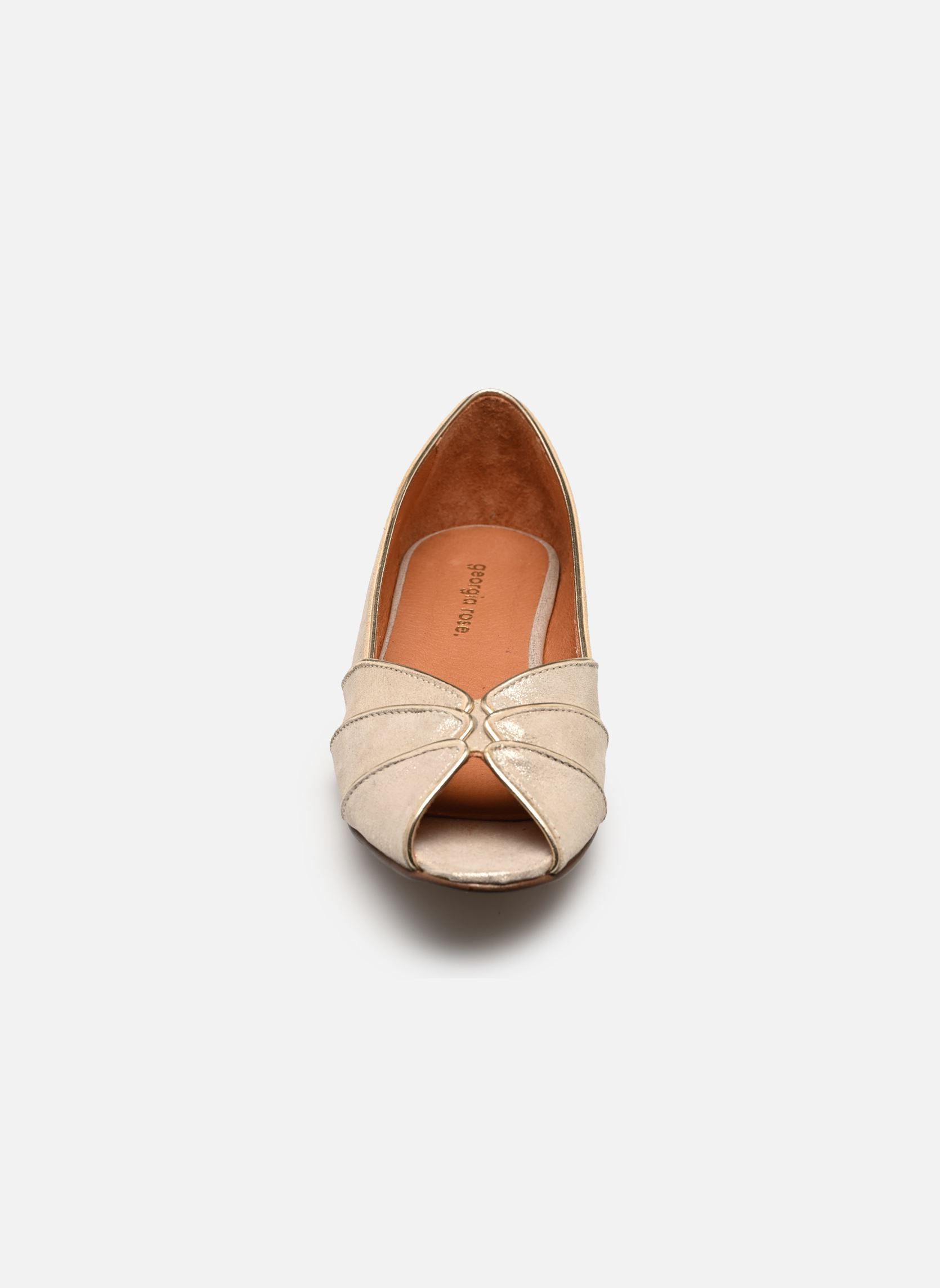 Ballerines classiques Candrillon femme or et bronze Georgia Rose Ballerines classiques Candrillon femme or et bronze OR