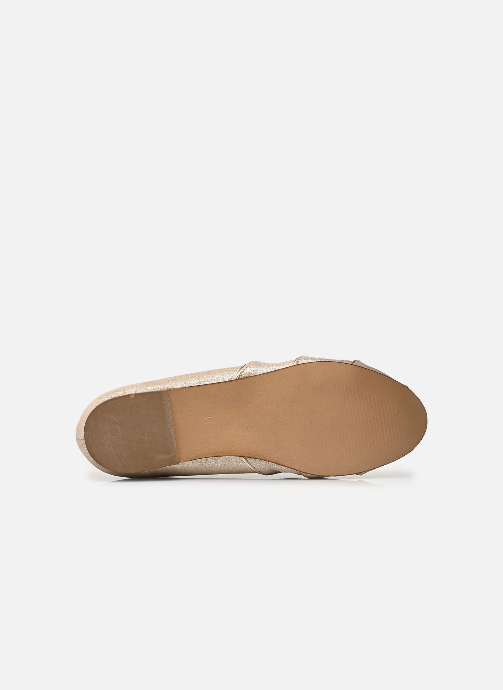 Ballerines classiques Candrillon femme or et bronze Georgia Rose Ballerines classiques Candrillon femme or et bronze OR