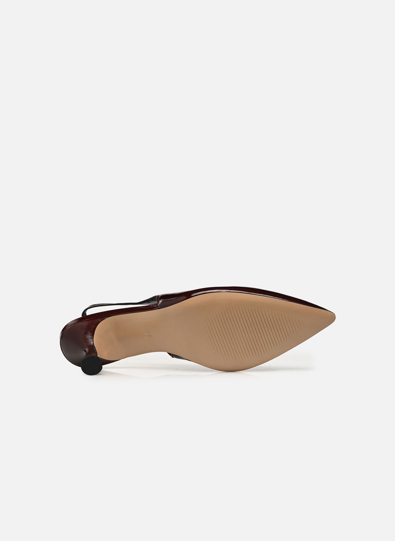 Slingback pumps Cenna dames bruin Georgia Rose Slingback pumps Cenna dames bruin CHOCOLAT