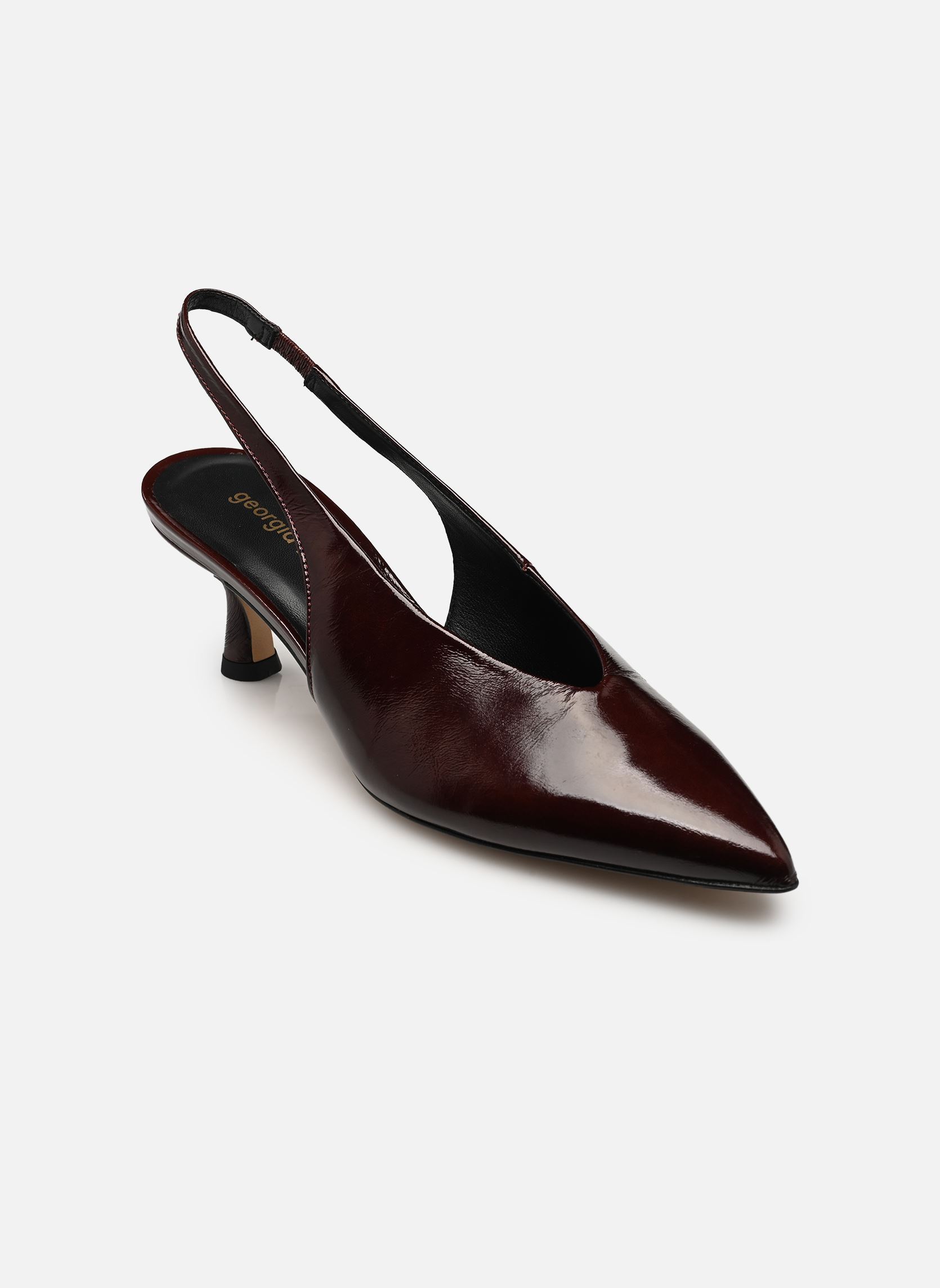 Slingback pumps Cenna dames bruin Georgia Rose Slingback pumps Cenna dames bruin CHOCOLAT