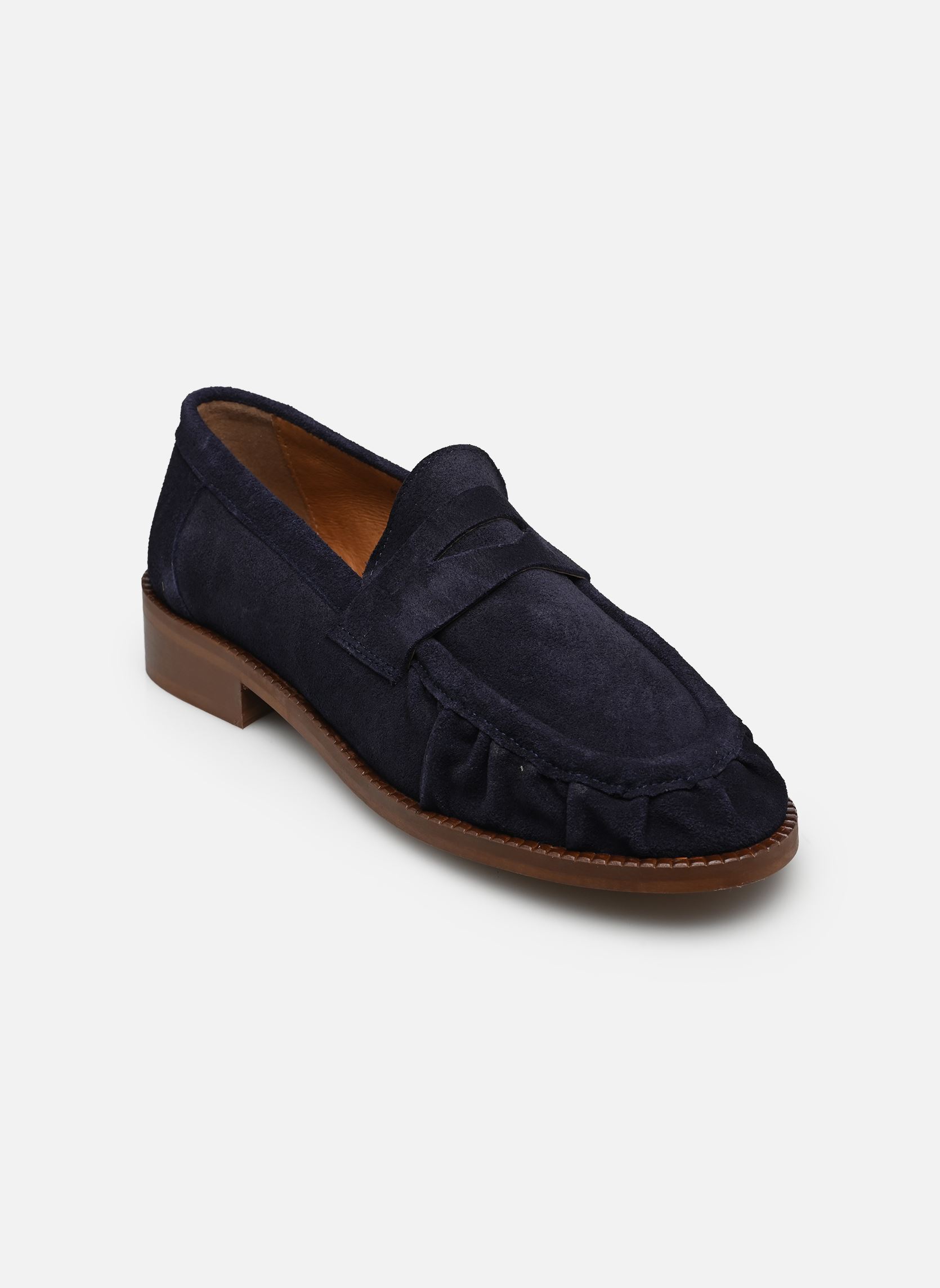 Mocassins Acom femme bleu Georgia Rose Mocassins Acom femme bleu MARINE
